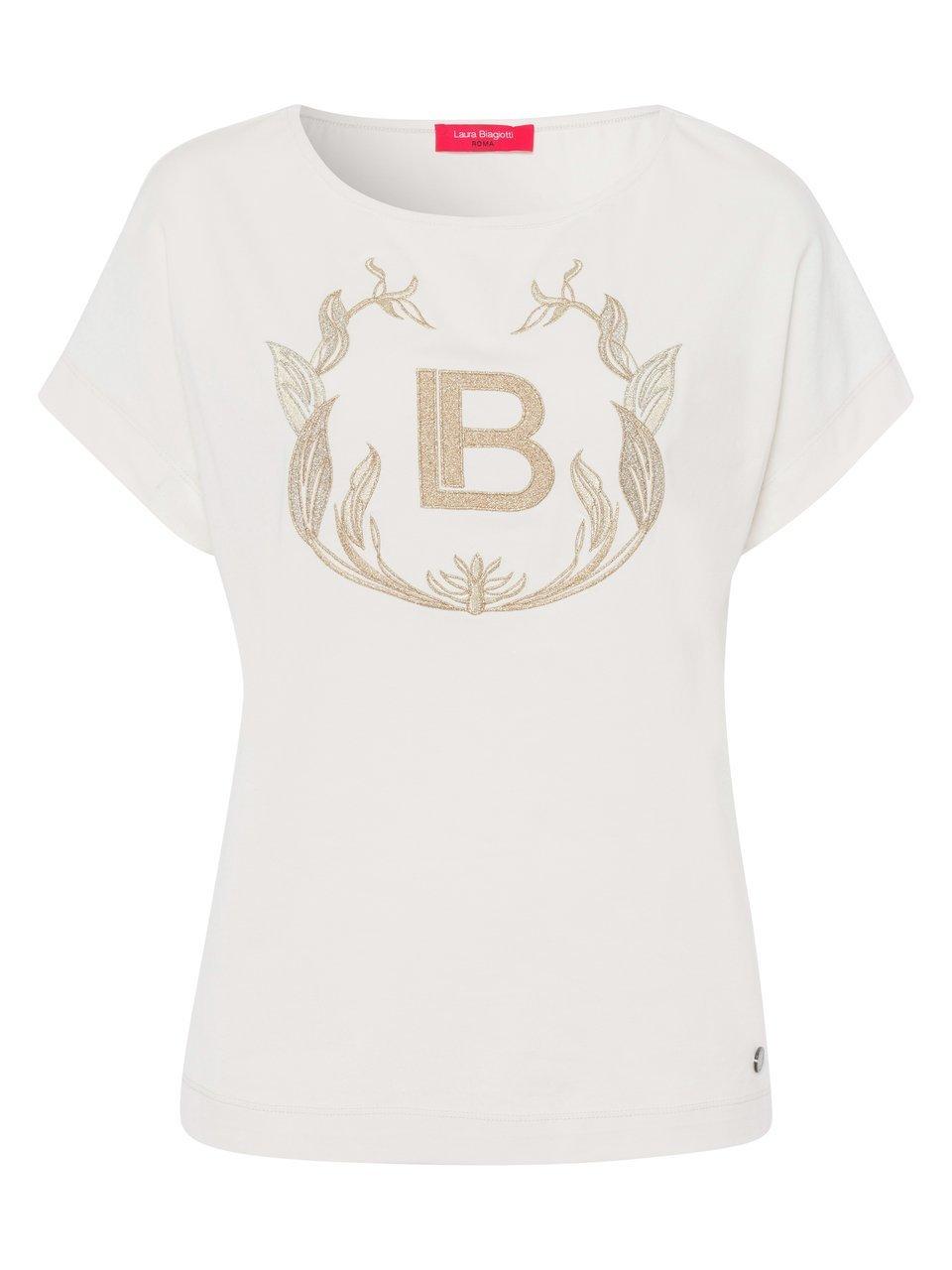 Rundhals shirt Van Laura Biagiotti Roma beige