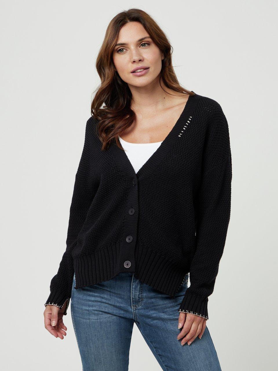 Peter Hahn - Strickjacke aus 100% Baumwolle Supima
