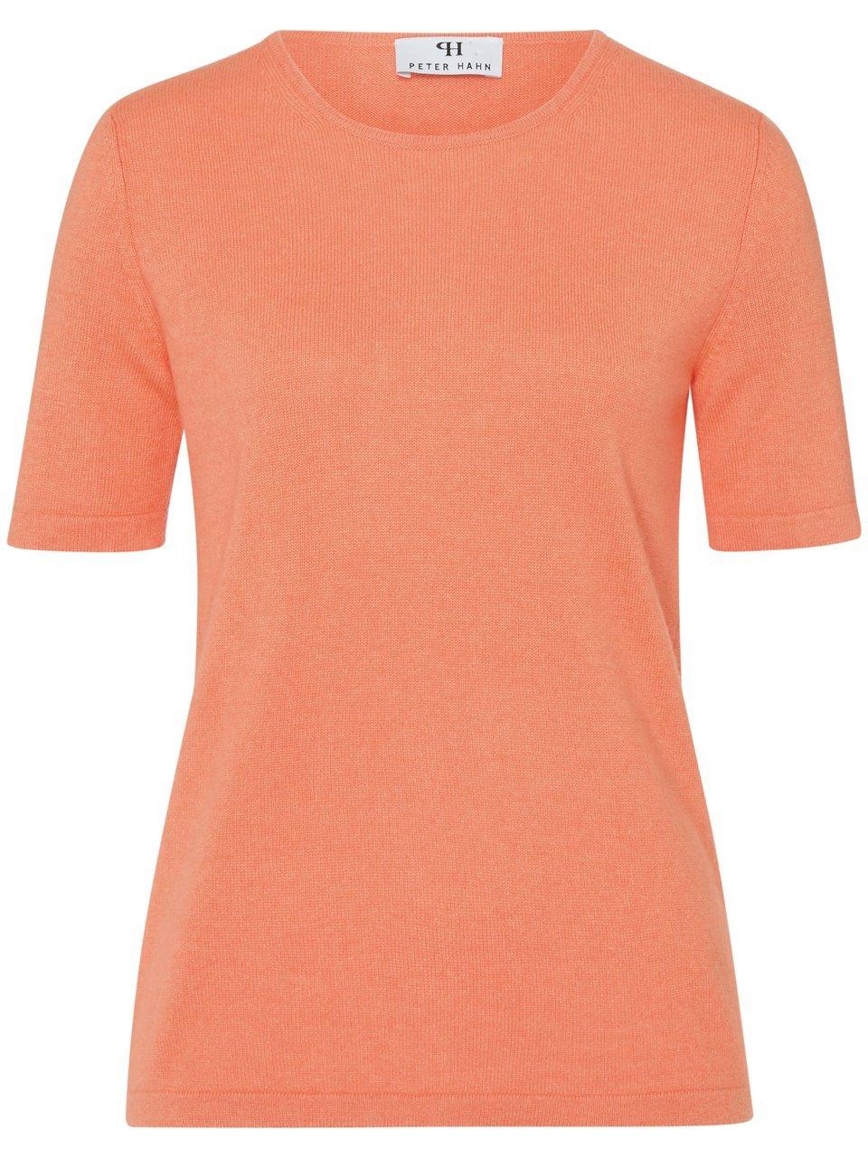 Rundhals-Pullover aus Seide Kaschmir Peter Hahn Seide/Kaschmir orange günstig online kaufen