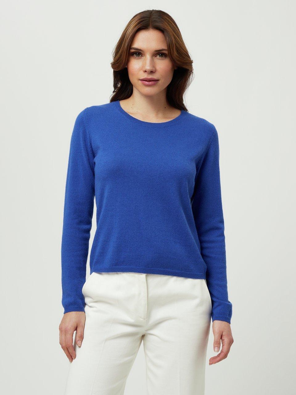 Peter Hahn Cashmere - Rundhals-Pullover aus 100% Premium-Kaschmir