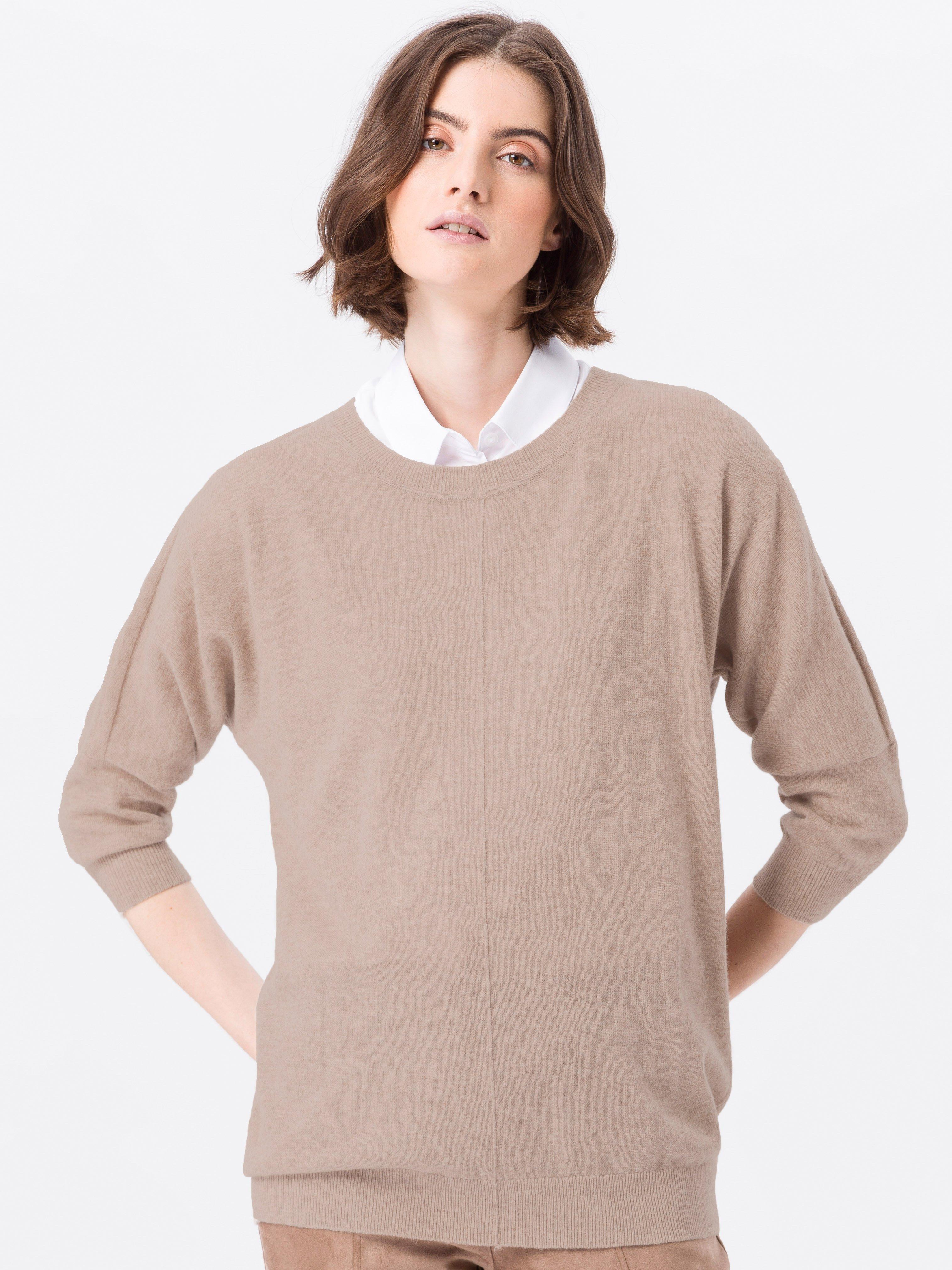 Peter Hahn - Rundhals-Pullover aus 100% Schurwolle