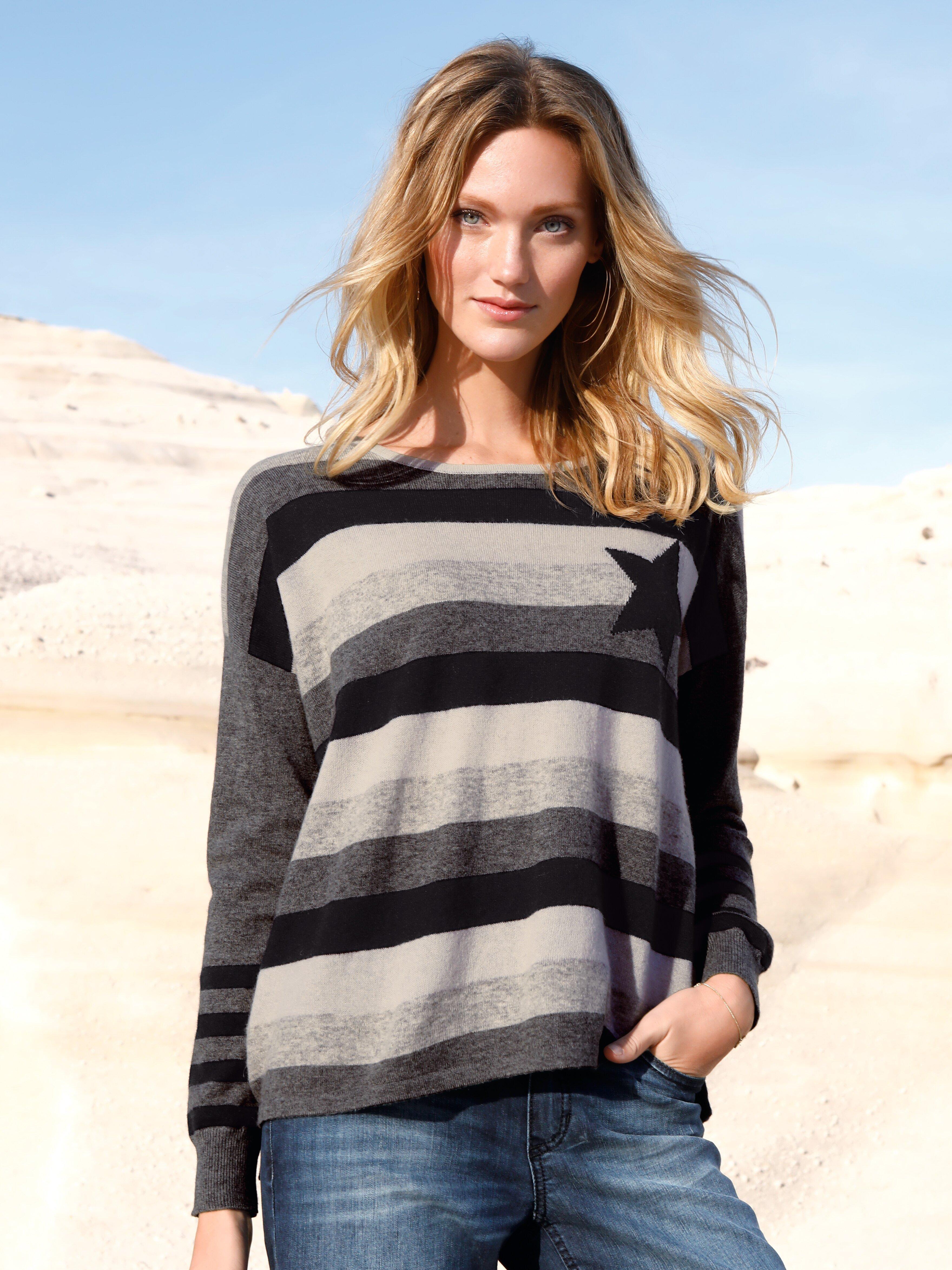 Peter Hahn - Rundhals-Pullover aus 100% Schurwolle