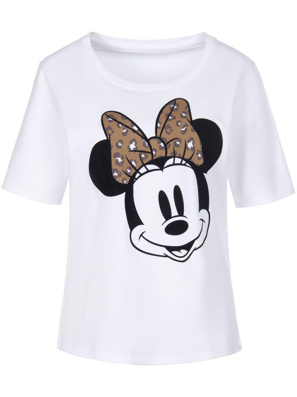 Shirt 100% katoen ronde hals Van Disney wit