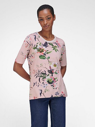 Betty Barclay - Round neck top with longer 1/2-length sleeves