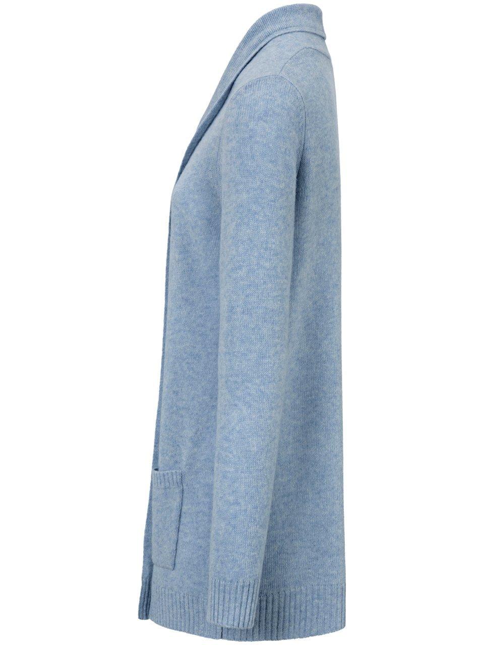 Thumbnail - Cardigan aus 100% Schurwolle Peter Hahn blau
