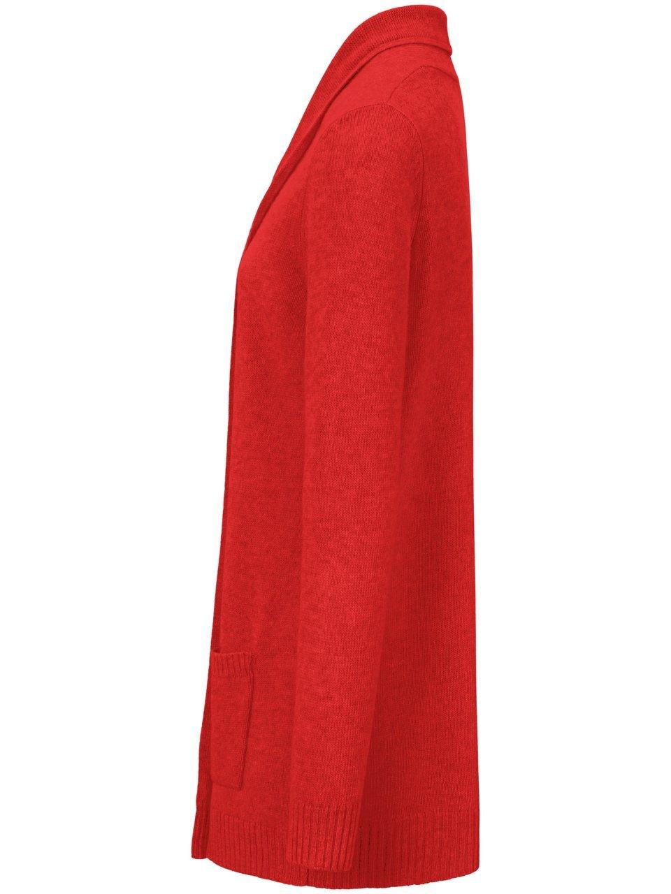Thumbnail - Cardigan aus 100% Schurwolle Peter Hahn rot