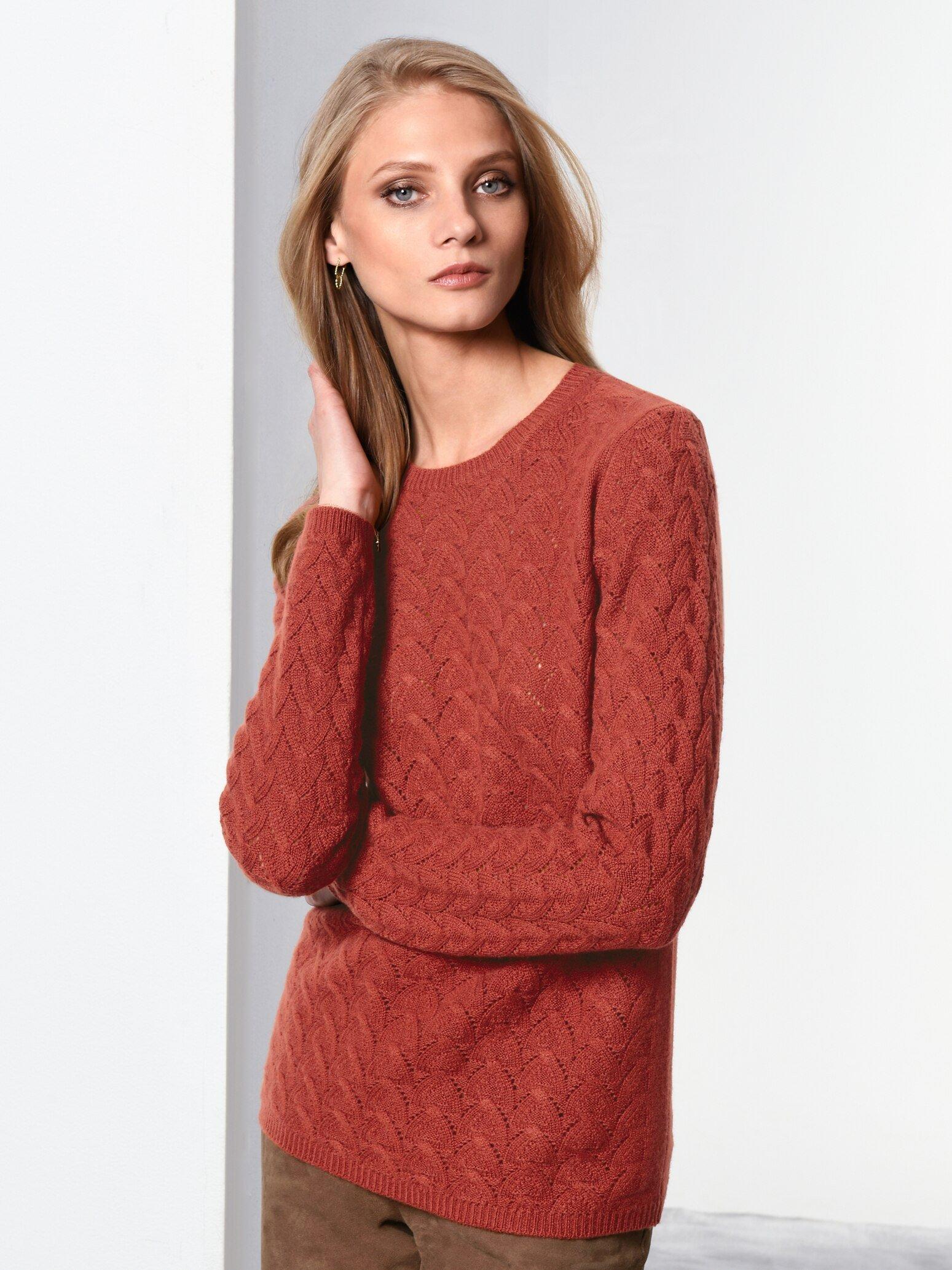 Fadenmeister Berlin - Rundhals-Pullover aus 100% PREMIUM Kaschmir