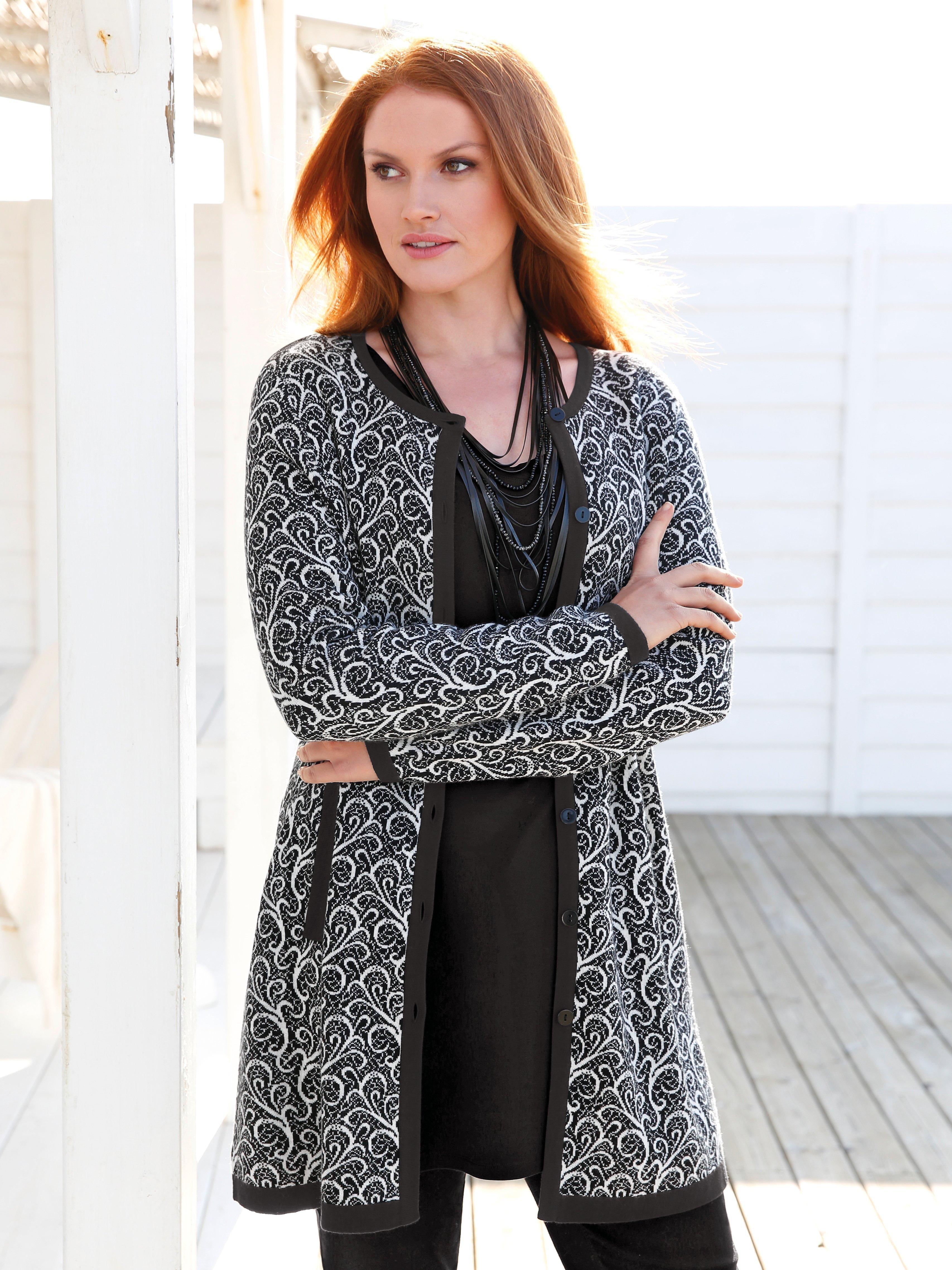 Anna Aura - Long-Strickjacke