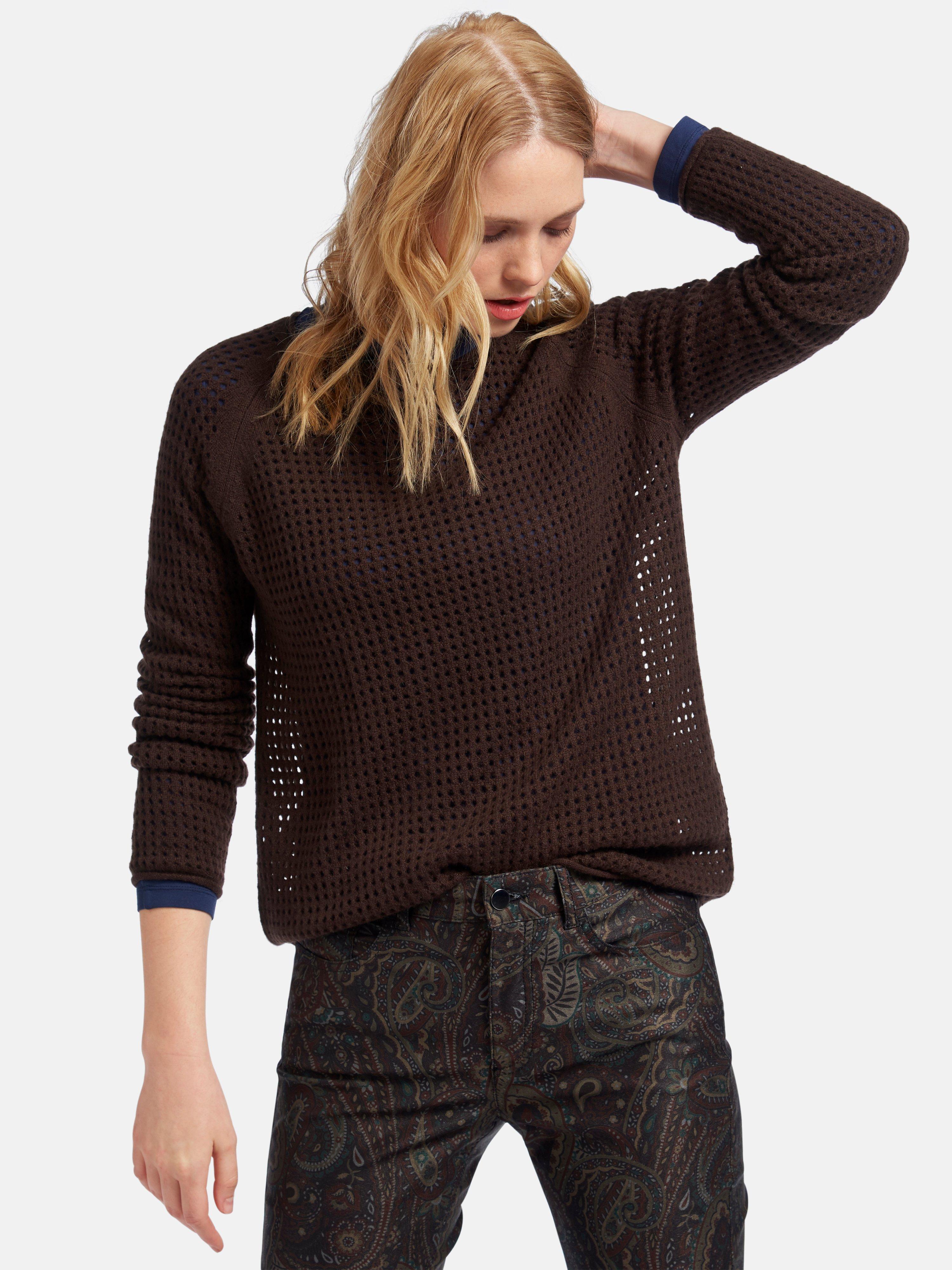 include - Rundhals-Pullover aus 100% Premium-Kaschmir