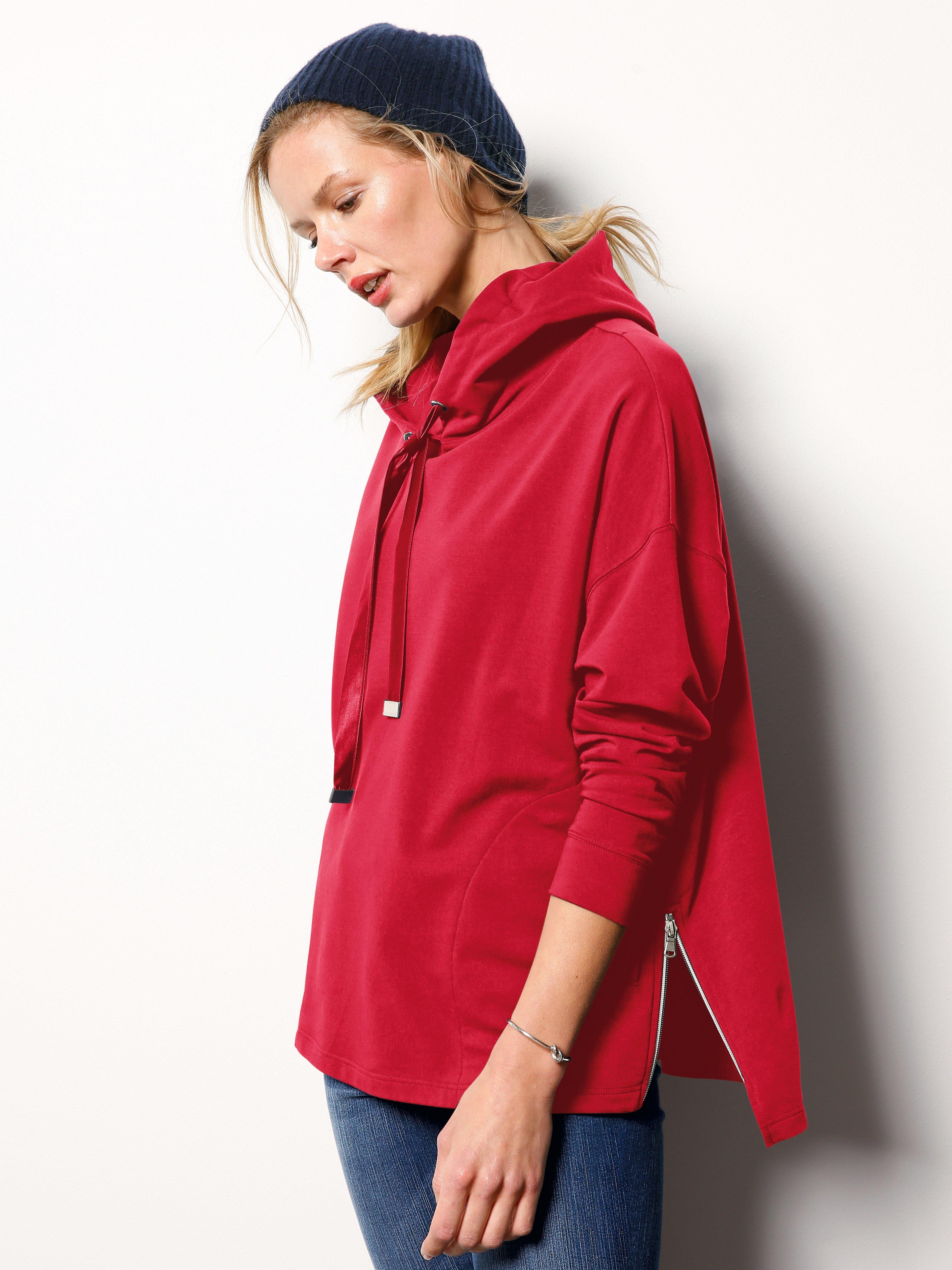 Day Like Sweatshirt Mit Kapuze Rot