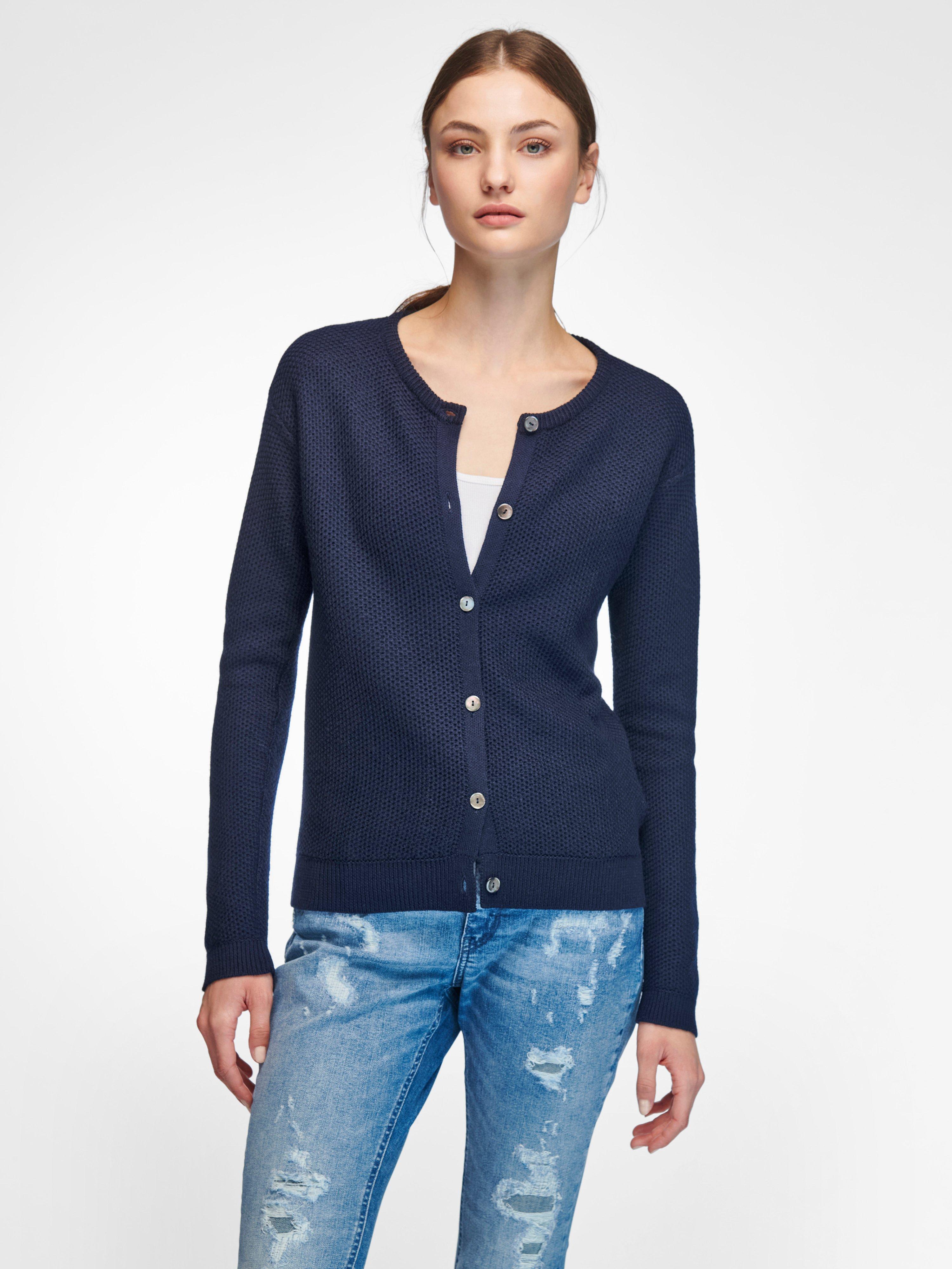 Peter Hahn - Strickjacke aus 100% Schurwolle