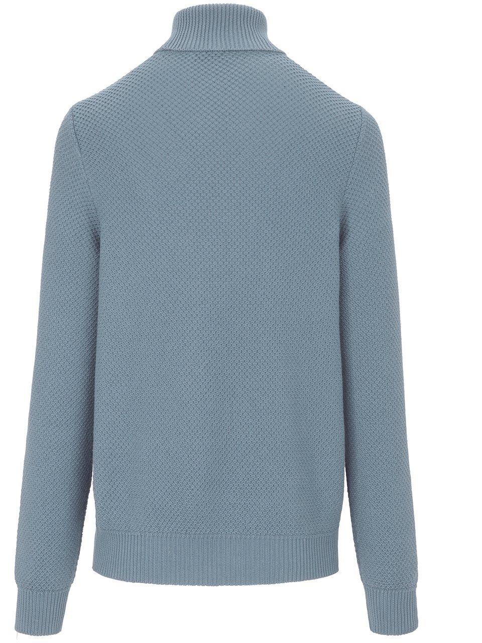 Thumbnail - Rollkragen-Pullover Peter Hahn blau