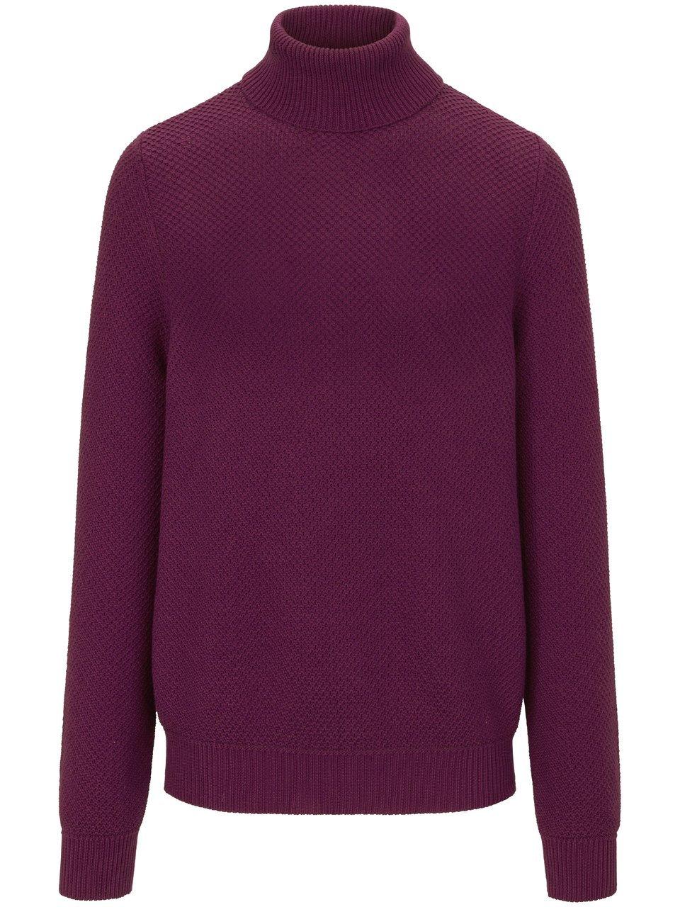 Rollkragen-Pullover Peter Hahn rot günstig online kaufen