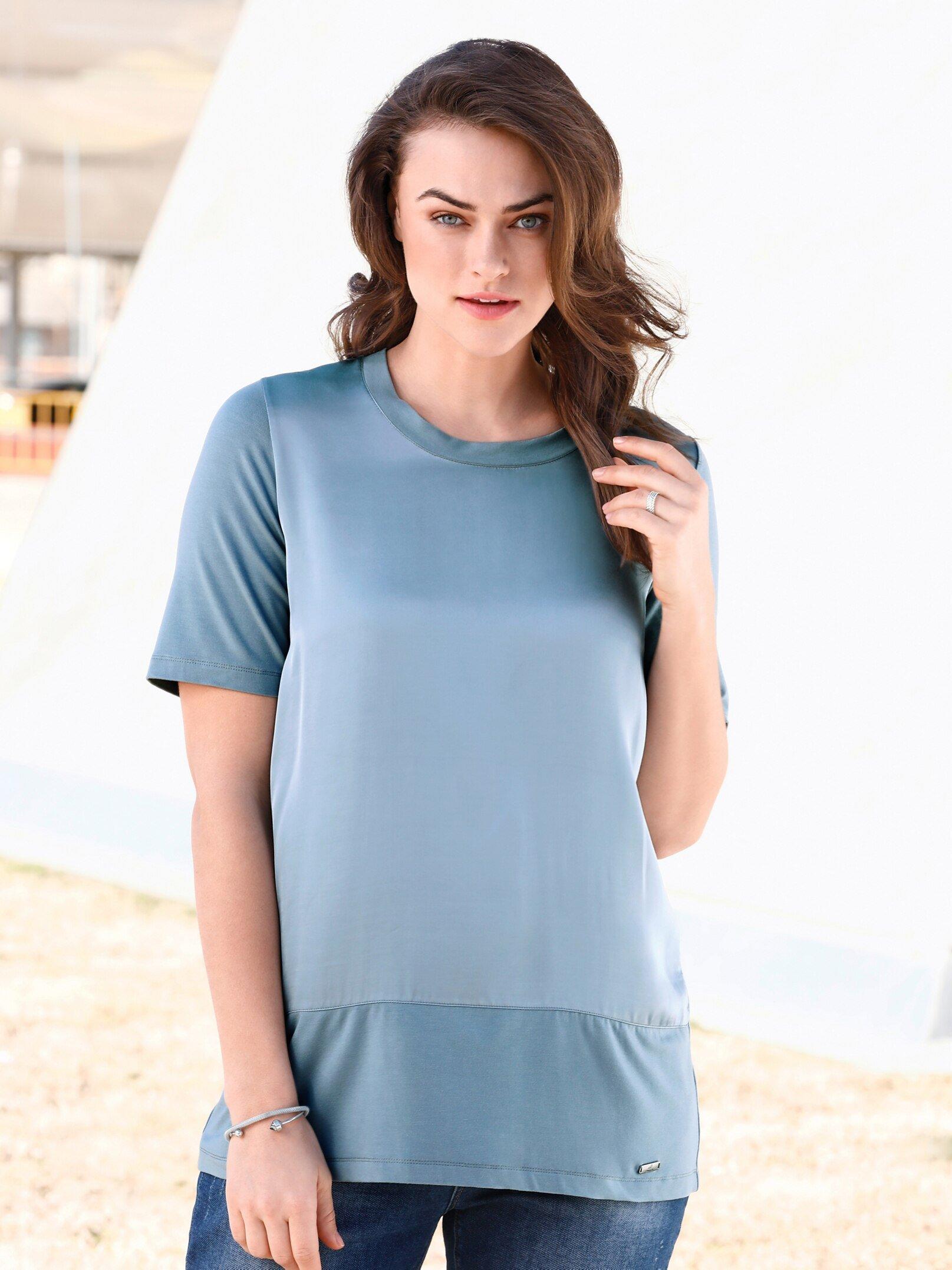 Emilia Lay - Blusen-Shirt mit Rundhals-Ausschnitt