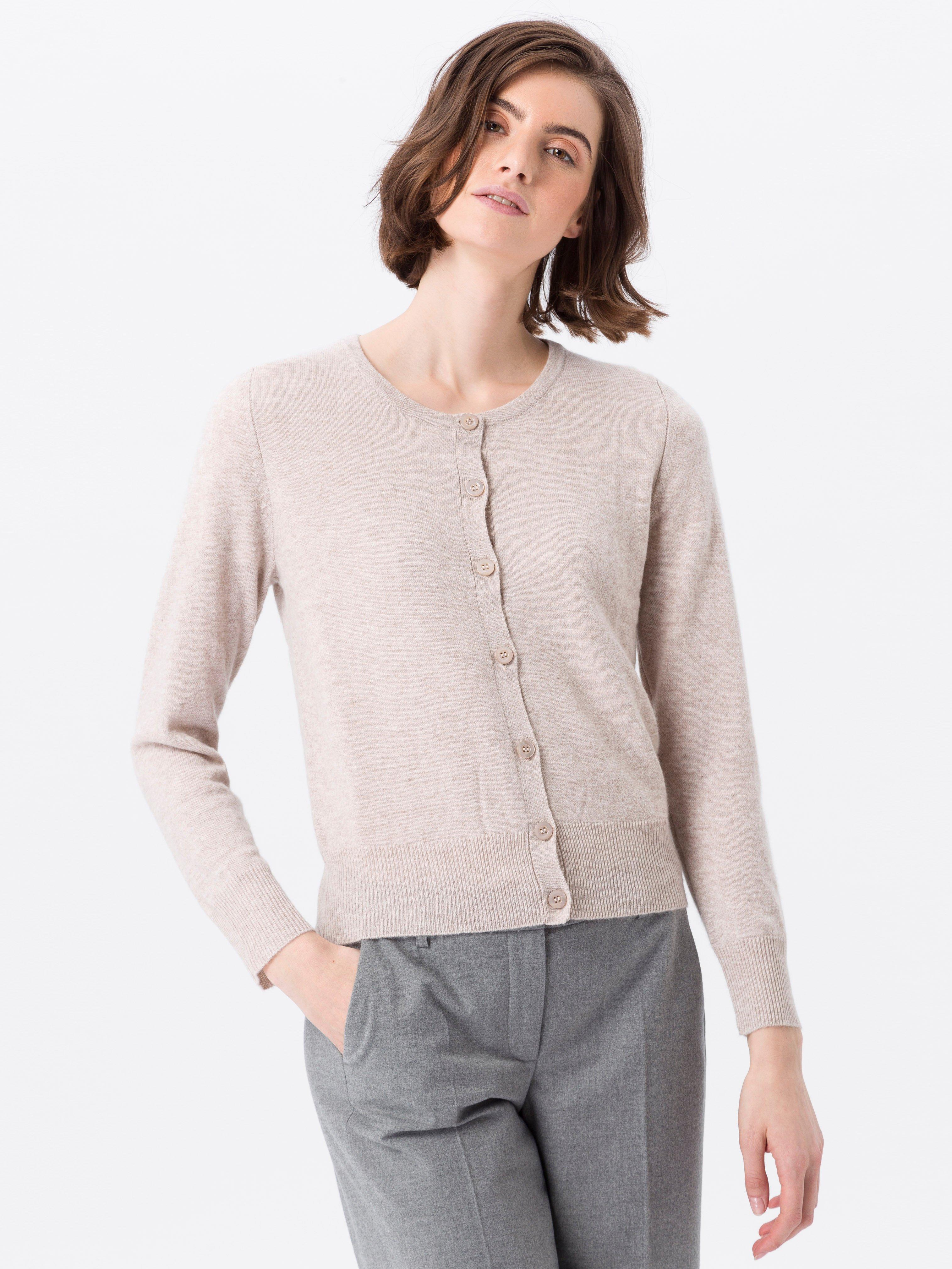 Peter Hahn Cashmere - Strickjacke aus 100% PREMIUM Kaschmir
