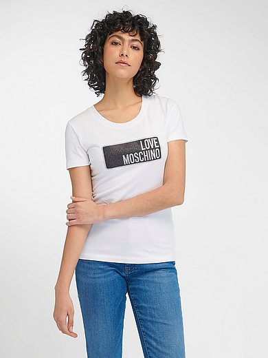 Love Moschino - Shirt met ronde hals