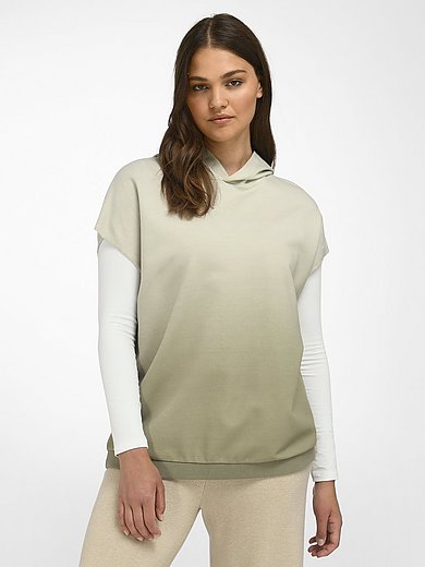 Emilia Lay - Hoodie-Sweatshirt mit überschnittener Schulter