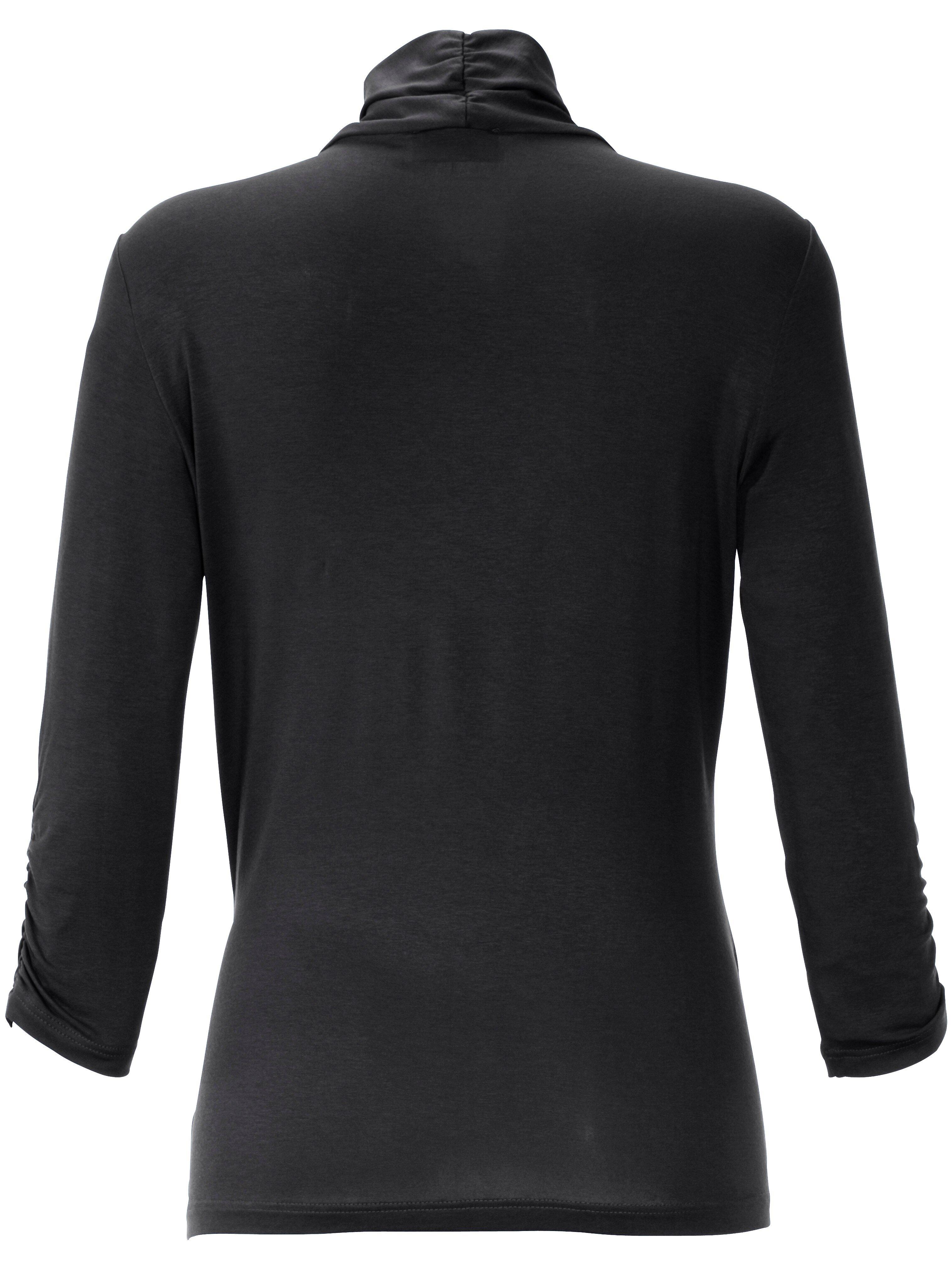 Thumbnail - V-Shirt 3/4 Arm Peter Hahn schwarz