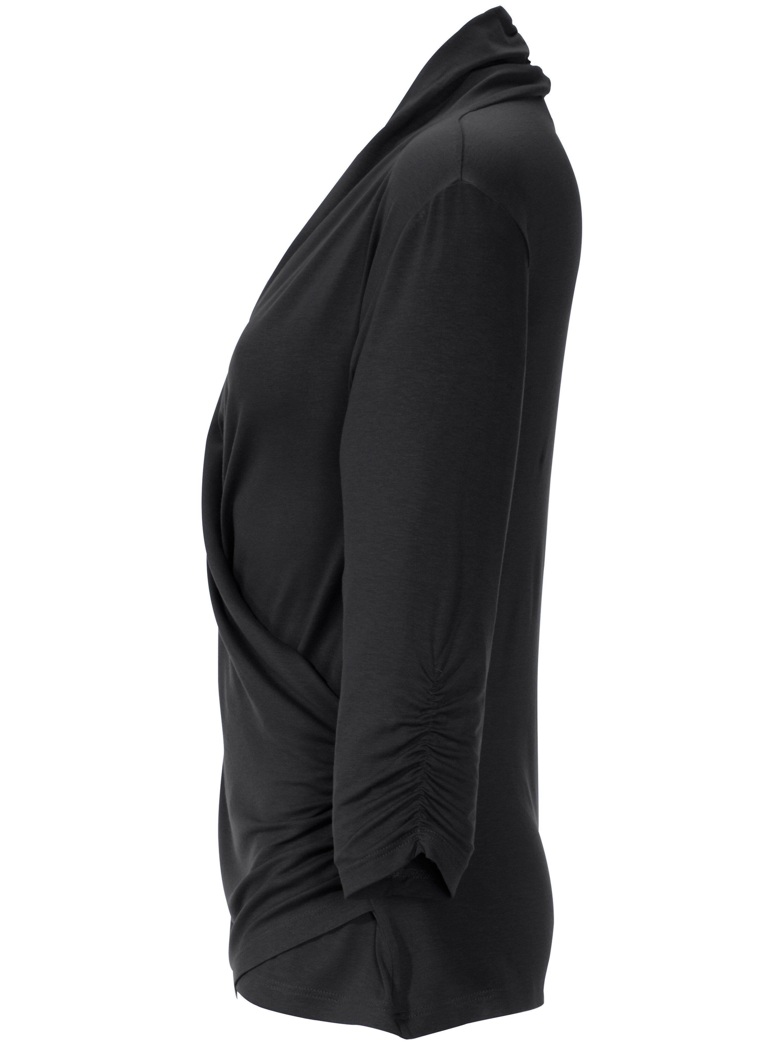 Thumbnail - V-Shirt 3/4 Arm Peter Hahn schwarz