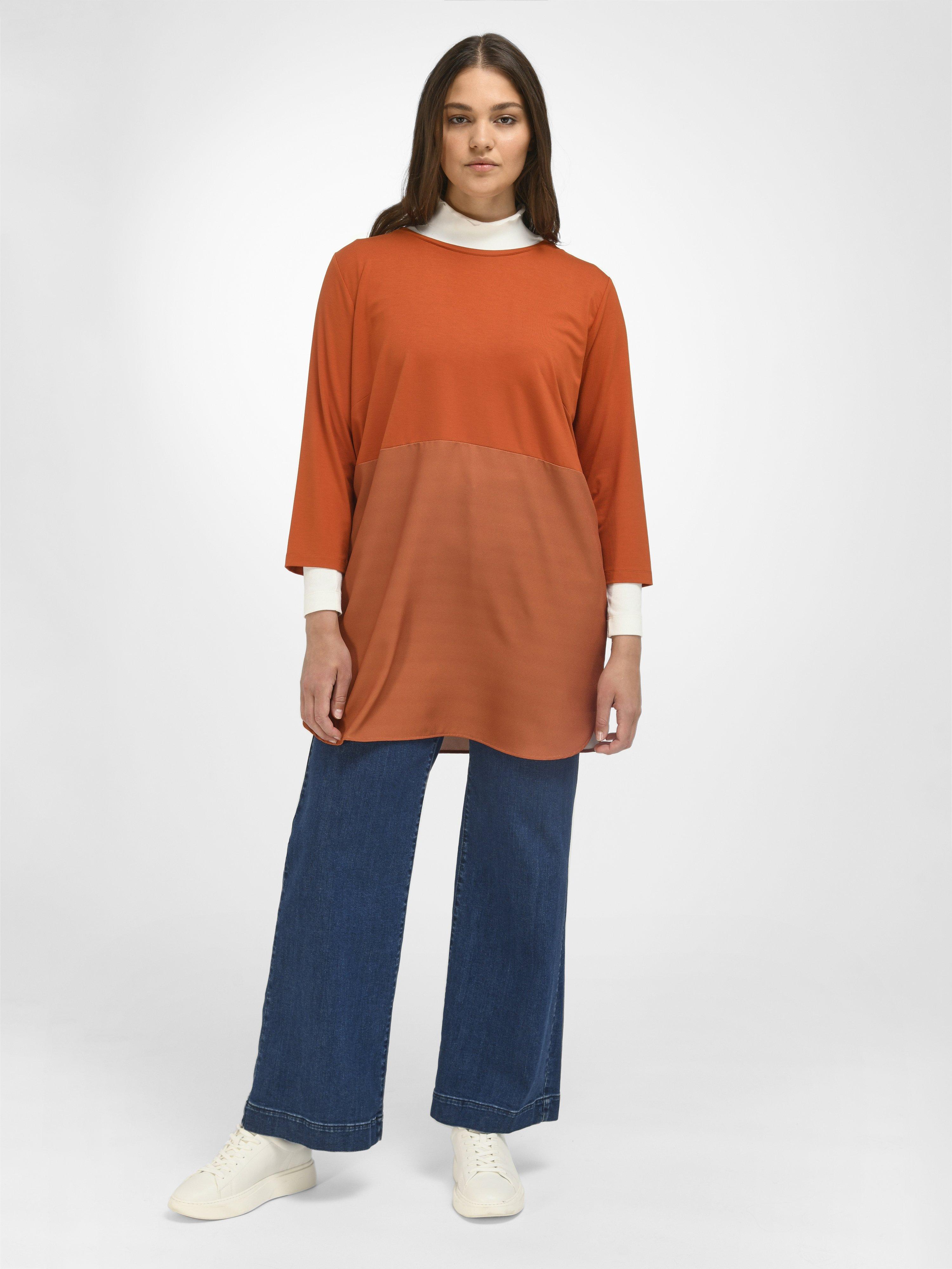 Emilia Lay - Shirt met ronde hals en 3/4-mouwen