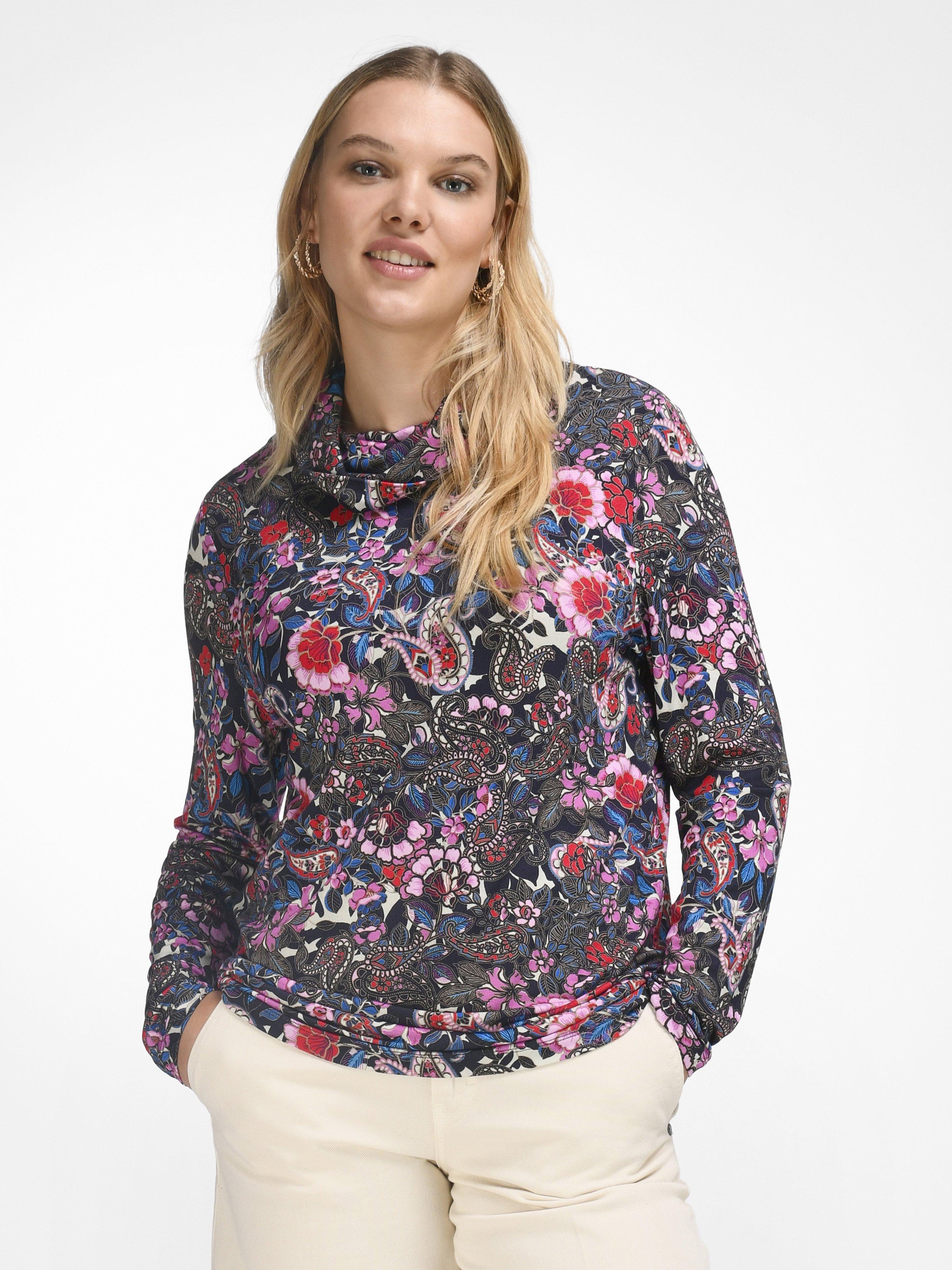Anna Aura - Shirt mit lockerem Rollkragen