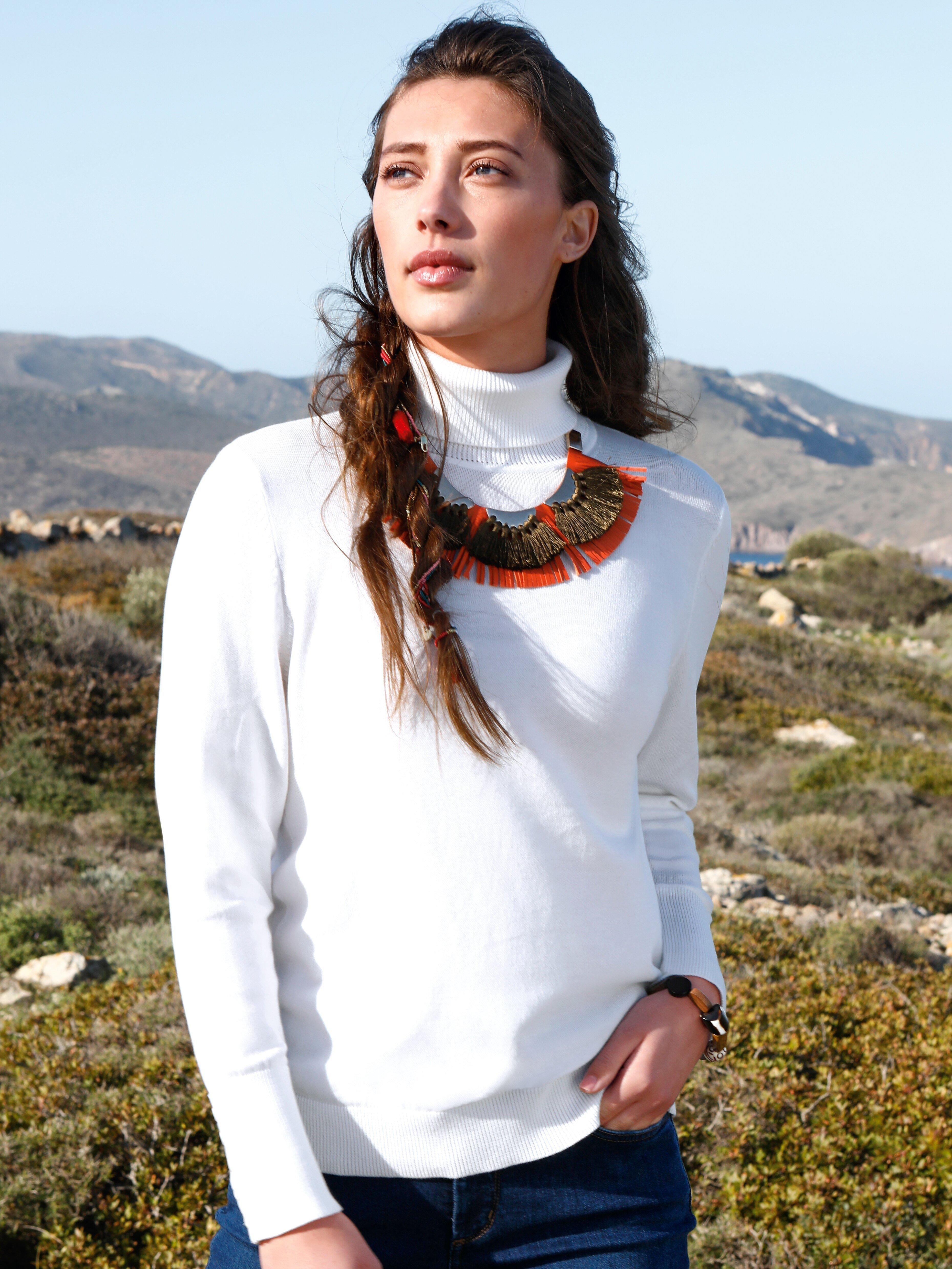 Peter Hahn - Rollkragen-Pullover aus 100% SUPIMA®-Baumwolle