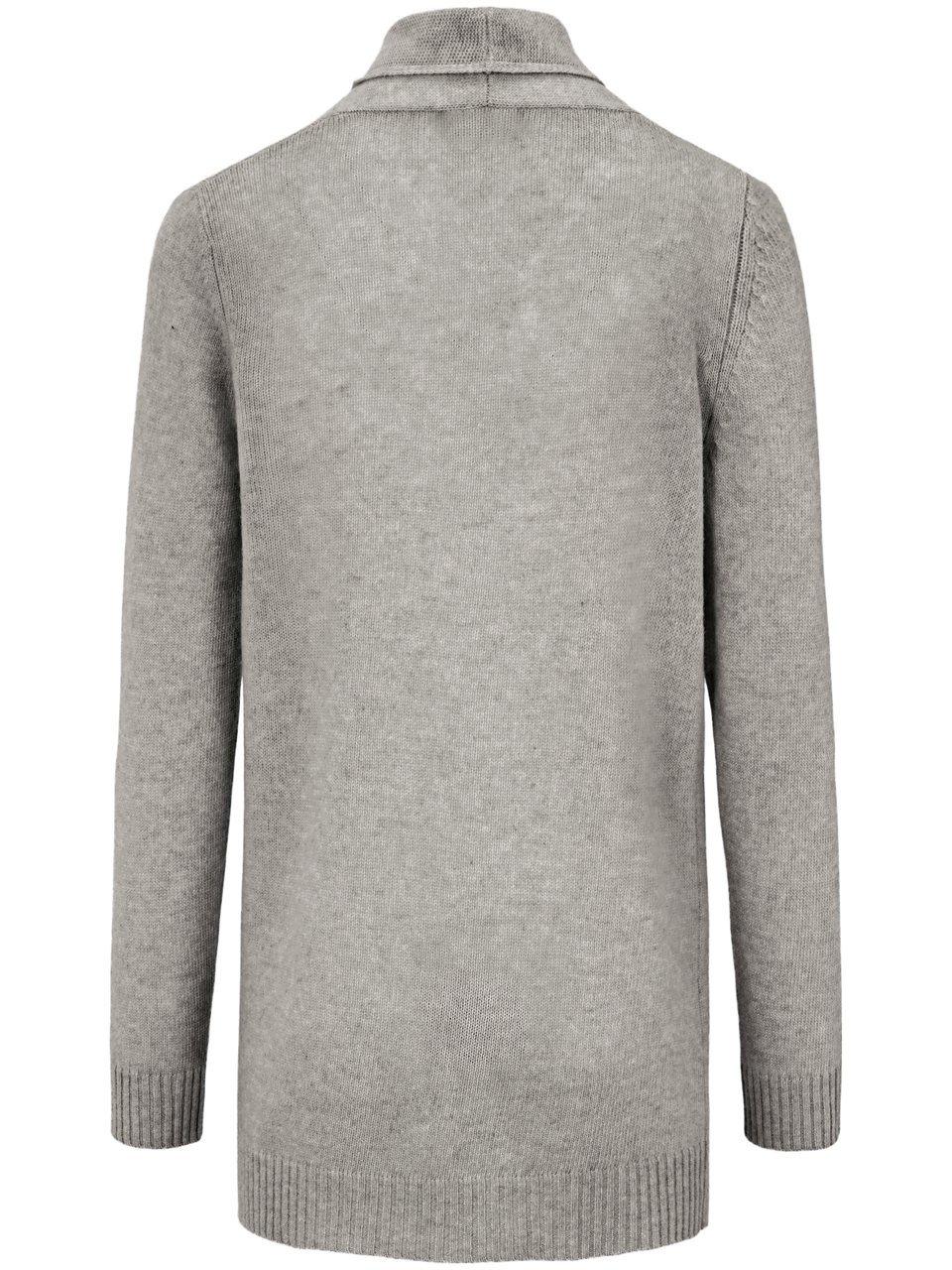 Thumbnail - Cardigan aus 100% Schurwolle Peter Hahn grau