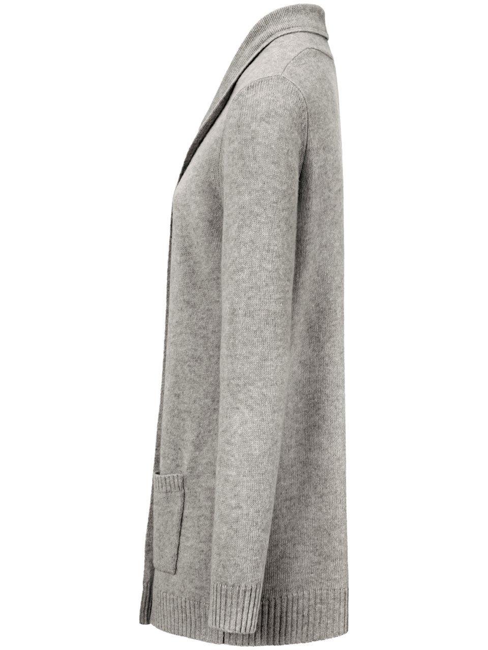 Thumbnail - Cardigan aus 100% Schurwolle Peter Hahn grau