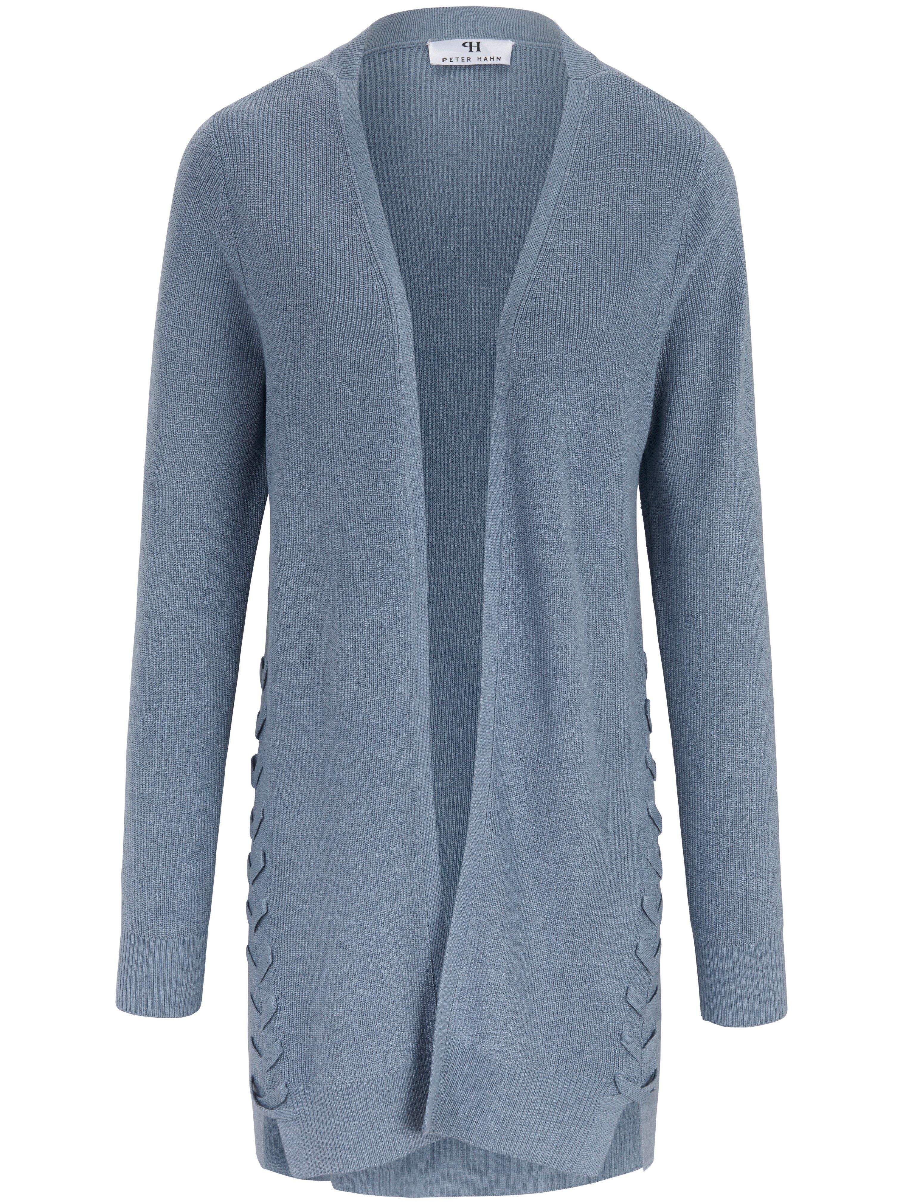 Peter Hahn - Strickjacke in Perlfang-Strick