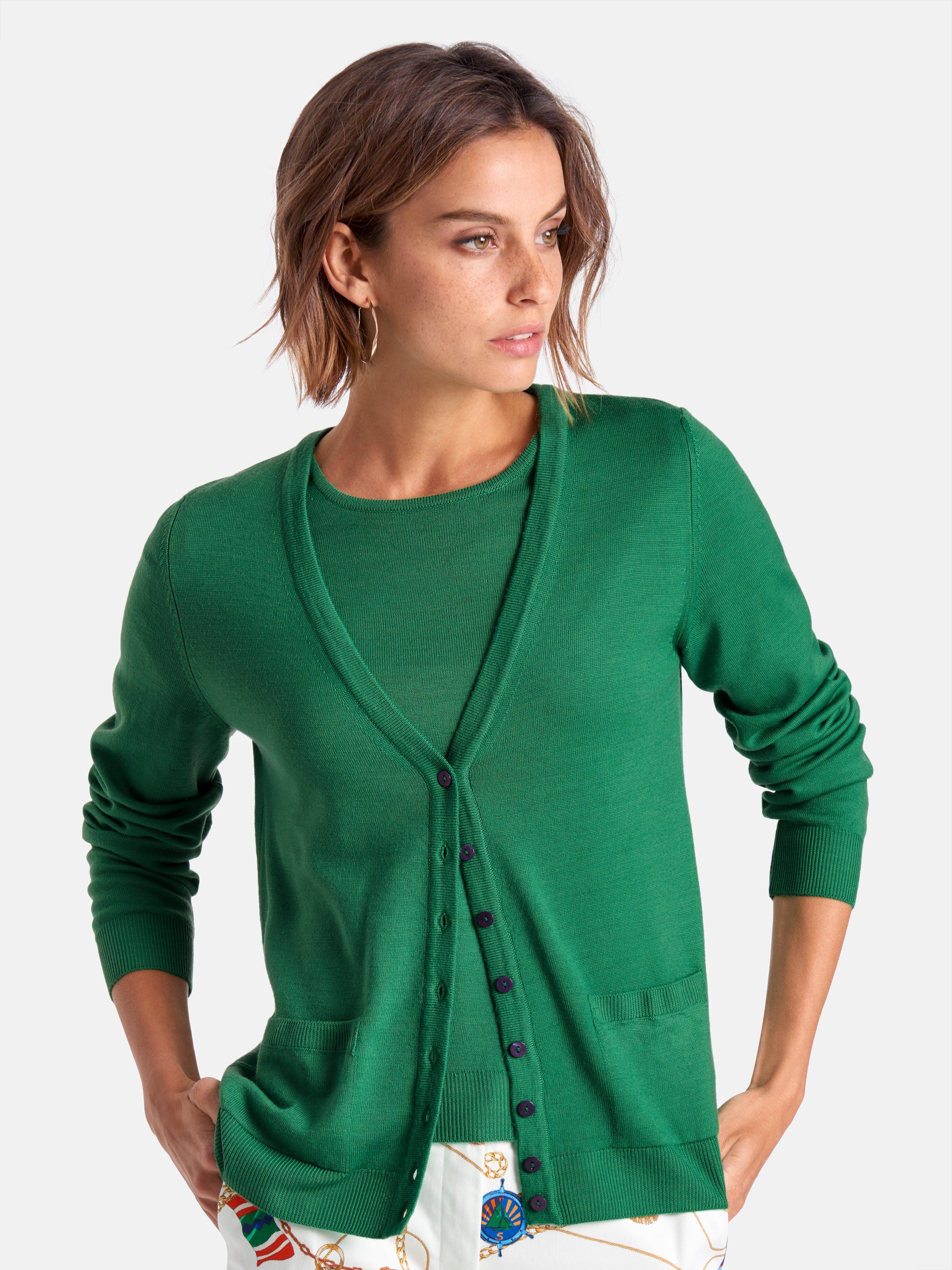 Peter Hahn - Twinset aus 100% Schurwolle-Pure Tasmanian Wool