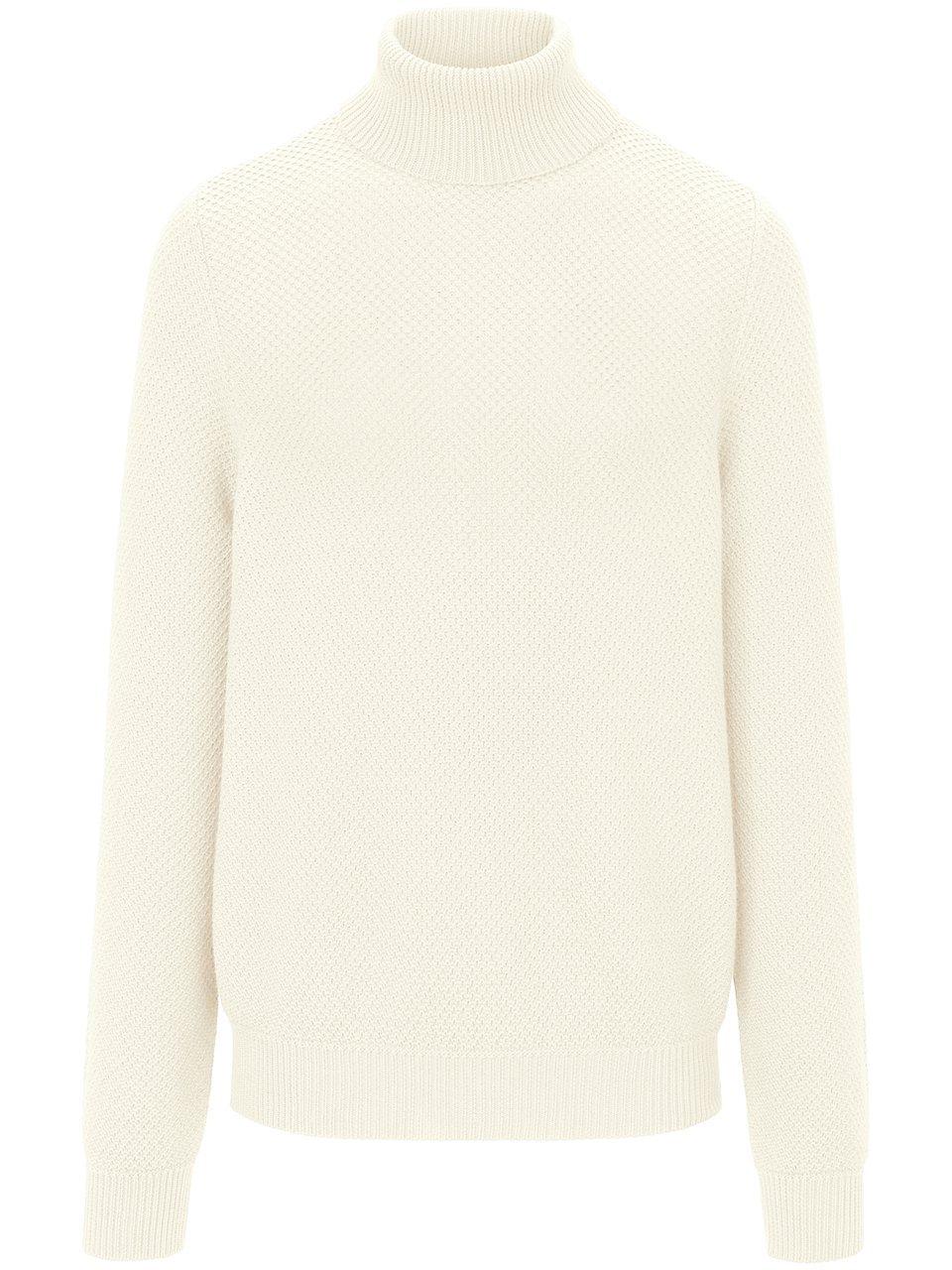 Rollkragen-Pullover Peter Hahn weiss günstig online kaufen