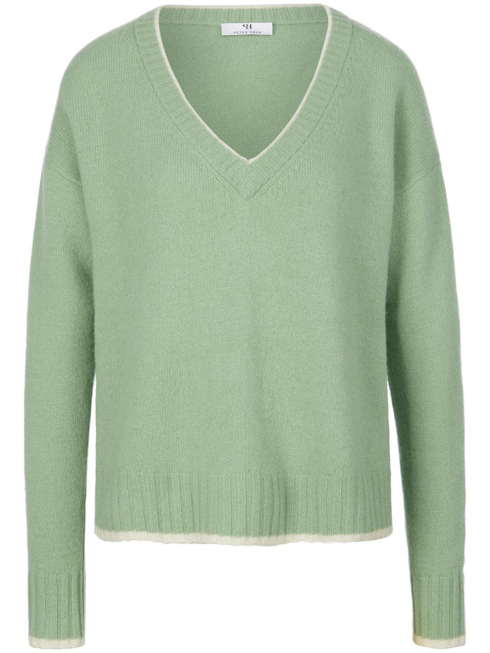 V-Pullover Peter Hahn grün günstig online kaufen