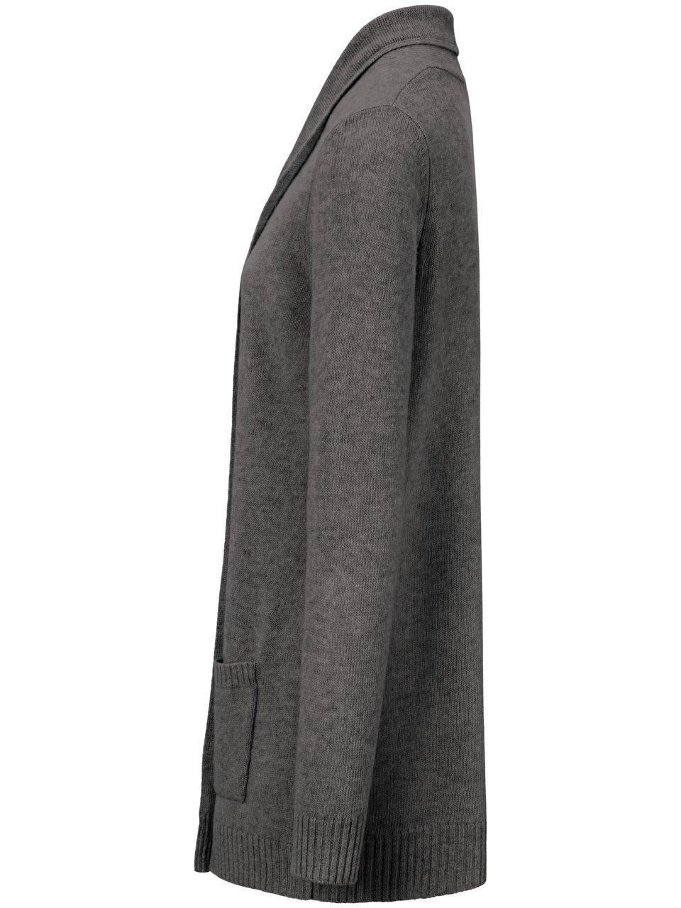 Thumbnail - Cardigan aus 100% Schurwolle Peter Hahn grau