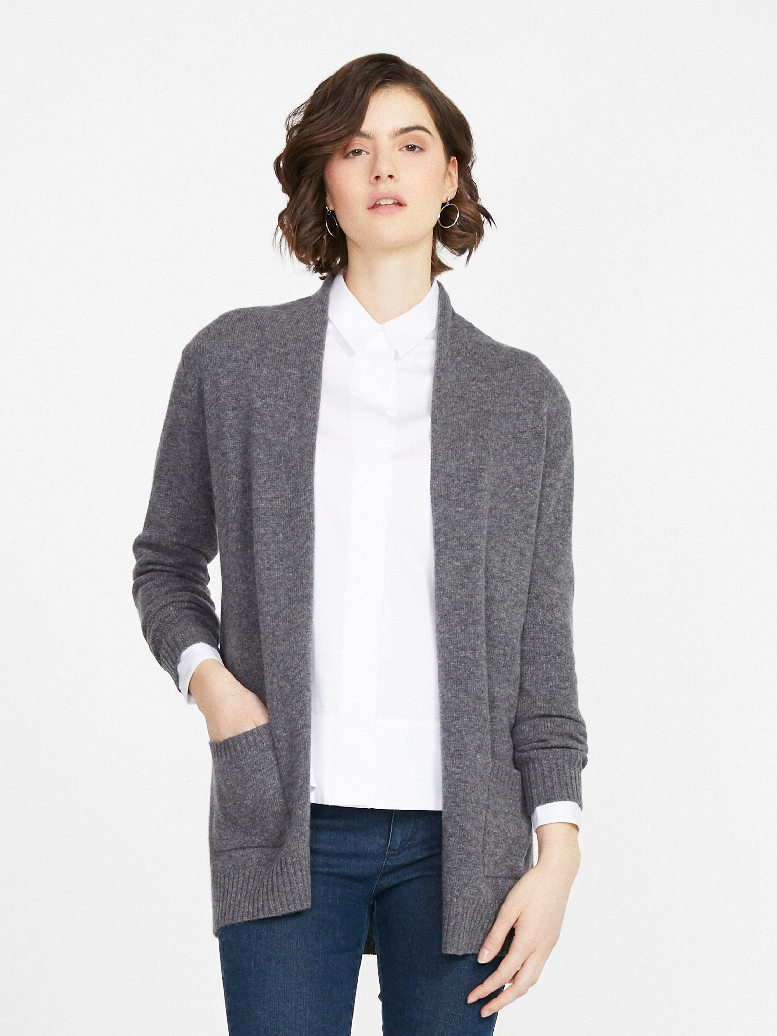 Peter Hahn - Lang vest van 100% scheerwol