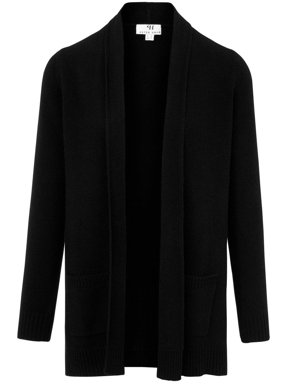 Cardigan aus 100% Schurwolle Peter Hahn schwarz günstig online kaufen
