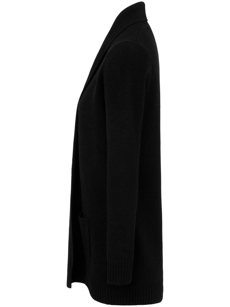 Thumbnail - Cardigan aus 100% Schurwolle Peter Hahn schwarz