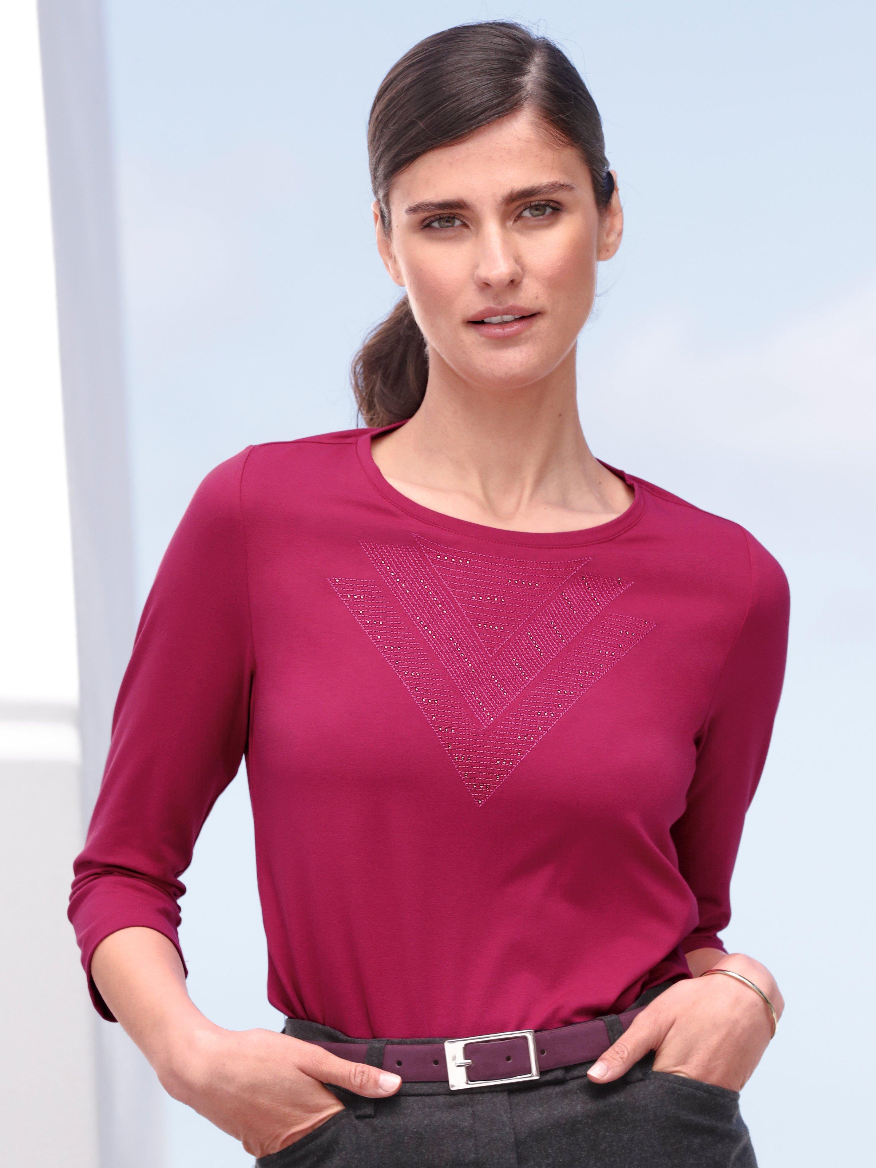 mayfair by Peter Hahn - Rundhals-Shirt mit 3/4-Arm