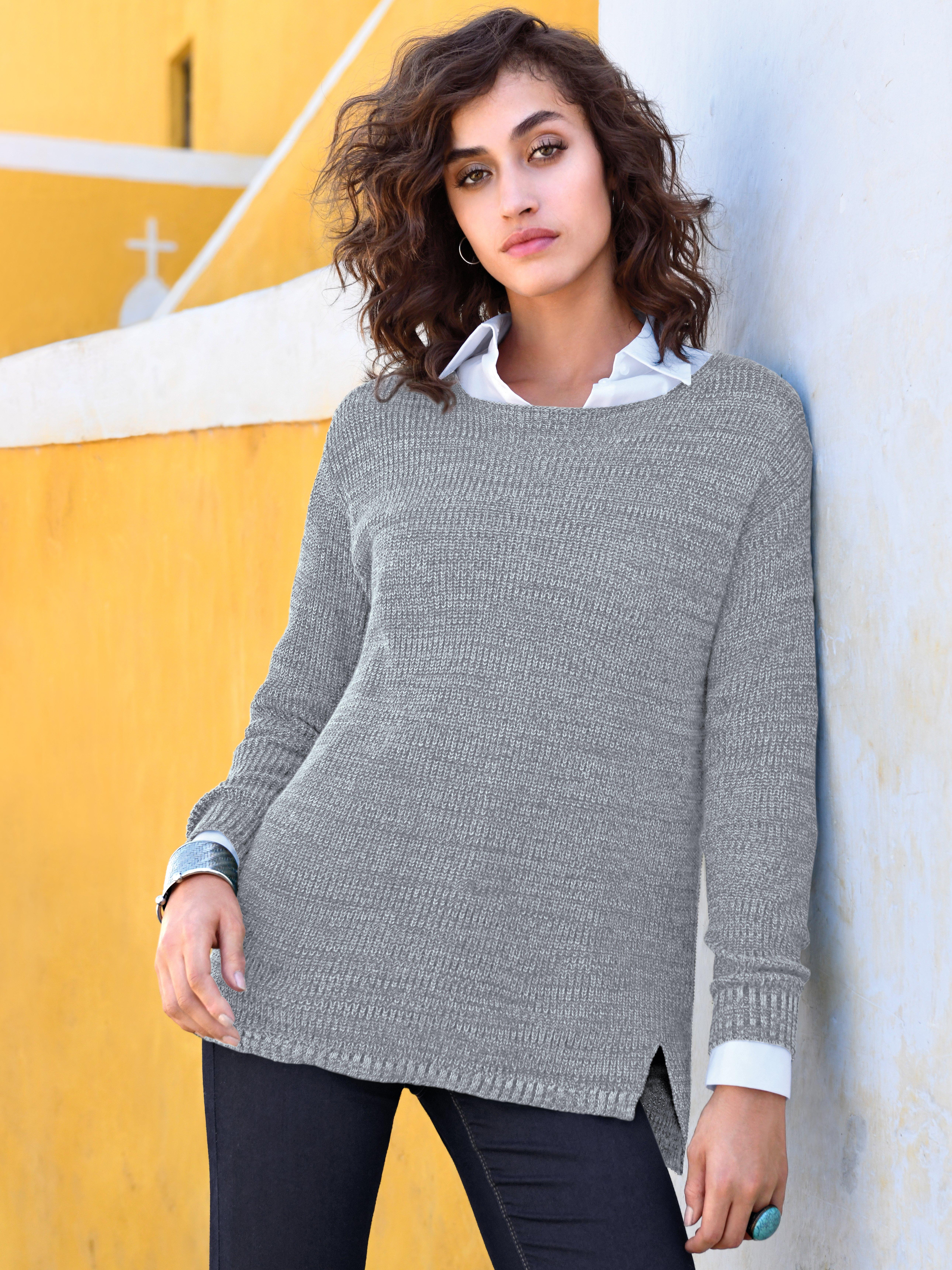 Peter Hahn - Rundhals-Pullover aus 100% SUPIMA®-Baumwolle