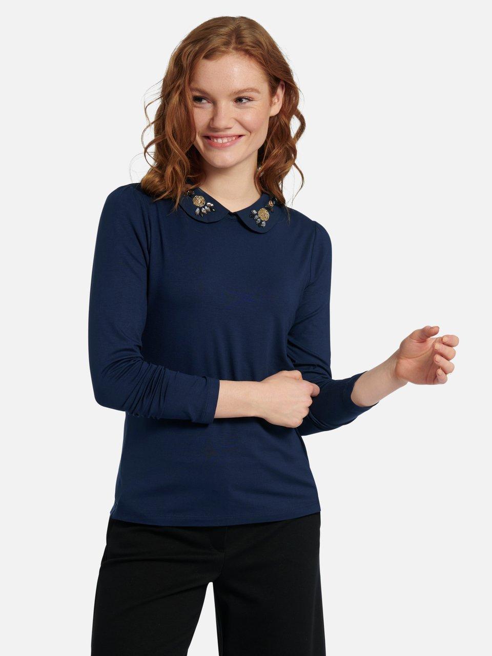 Uta Raasch - Rundhals-Shirt mit Bubi-­Kragen