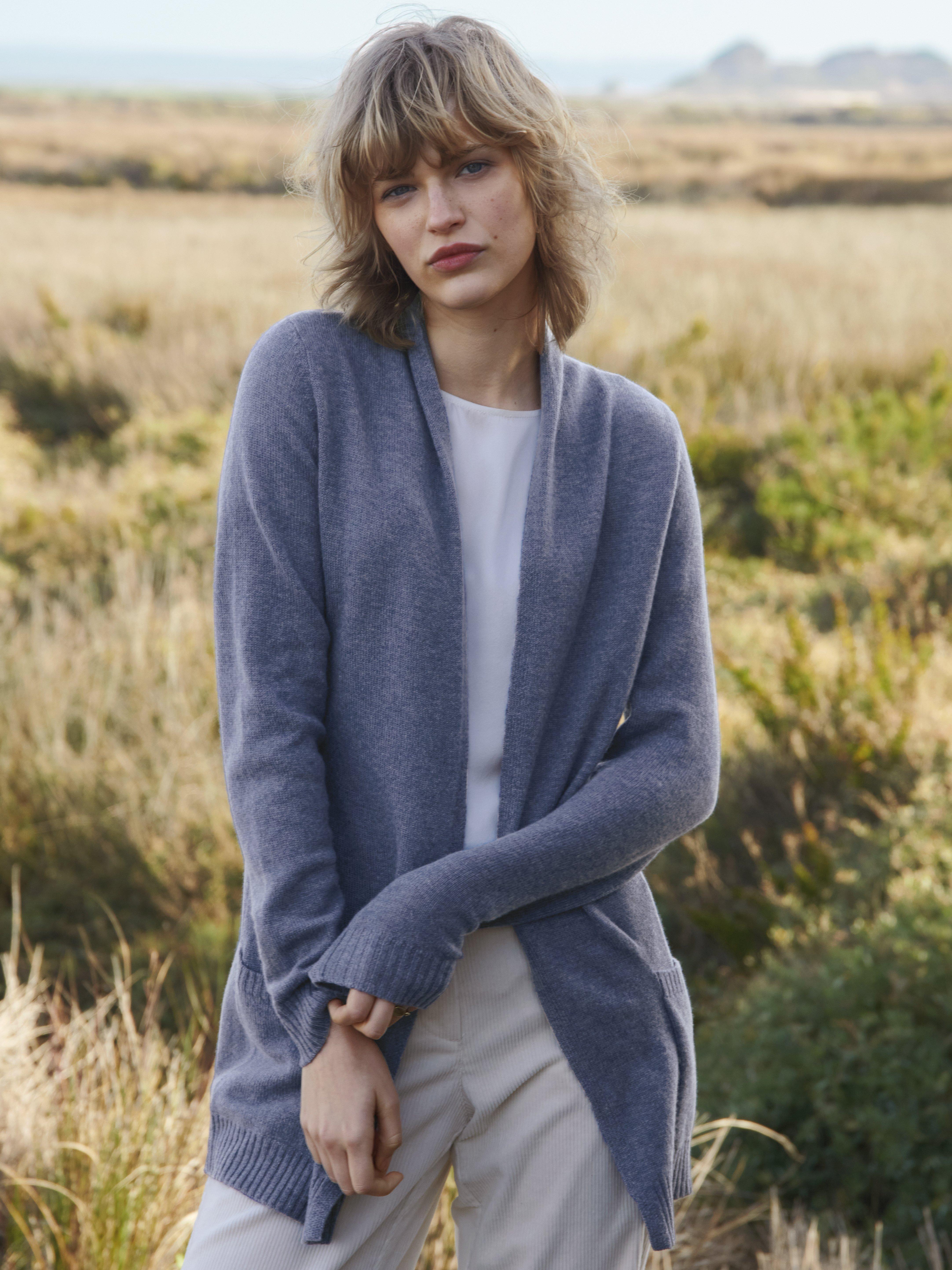 Peter Hahn - Strickjacke aus 100% Premium-Kaschmir