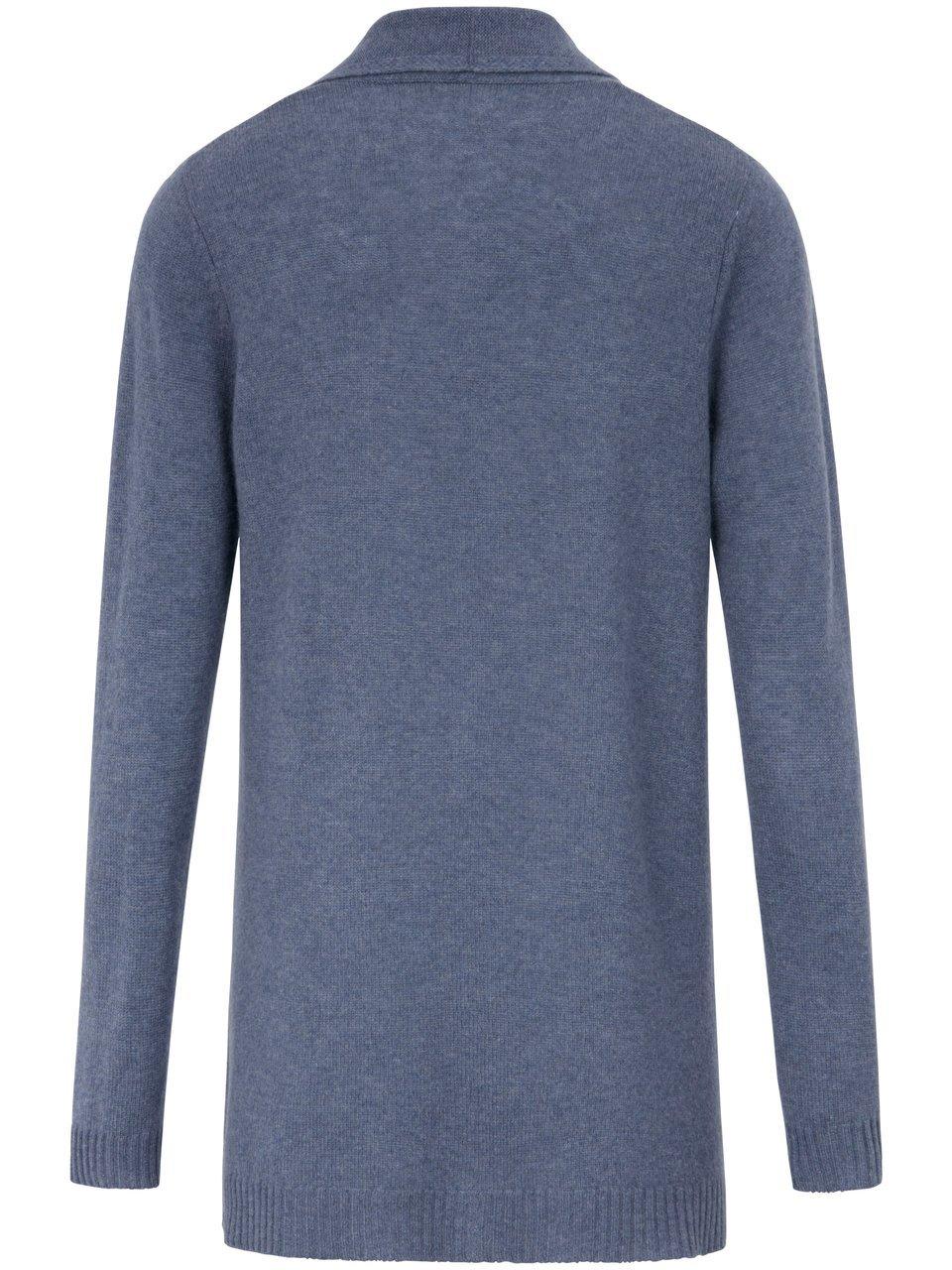 Thumbnail - Strickjacke aus 100% Premium-Kaschmir include blau