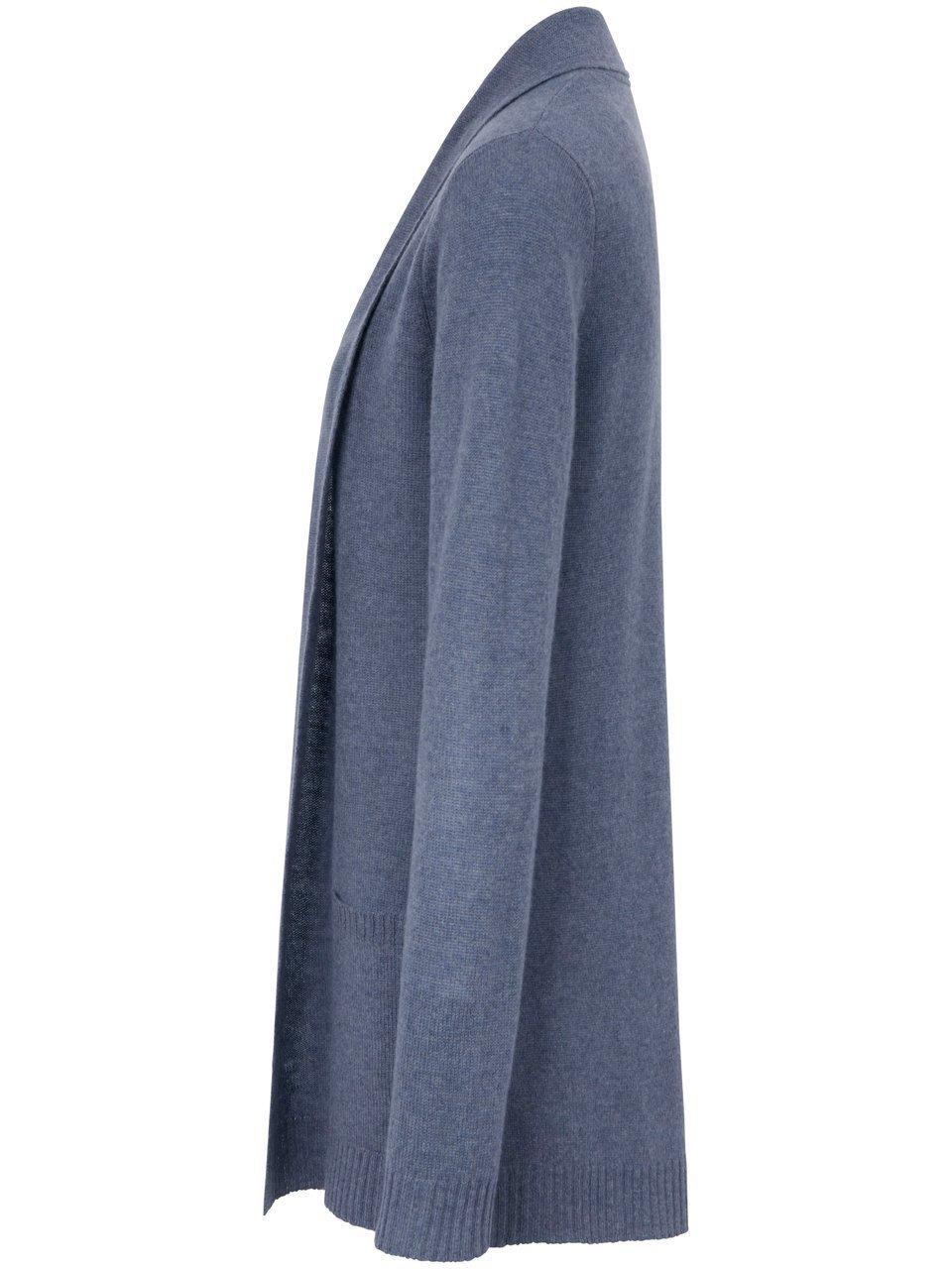 Thumbnail - Strickjacke aus 100% Premium-Kaschmir include blau