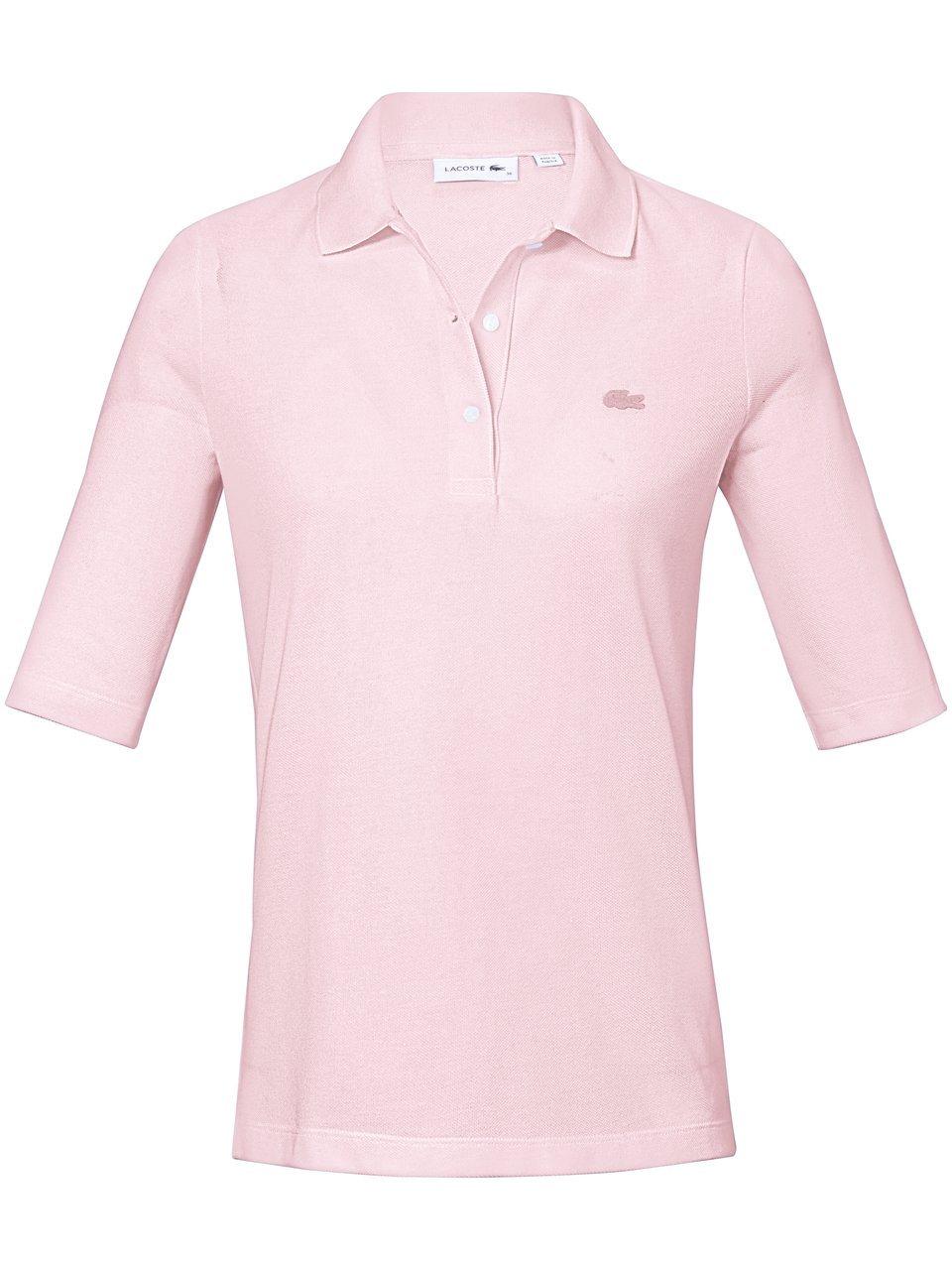 Poloshirt 100% katoen Van Lacoste roze