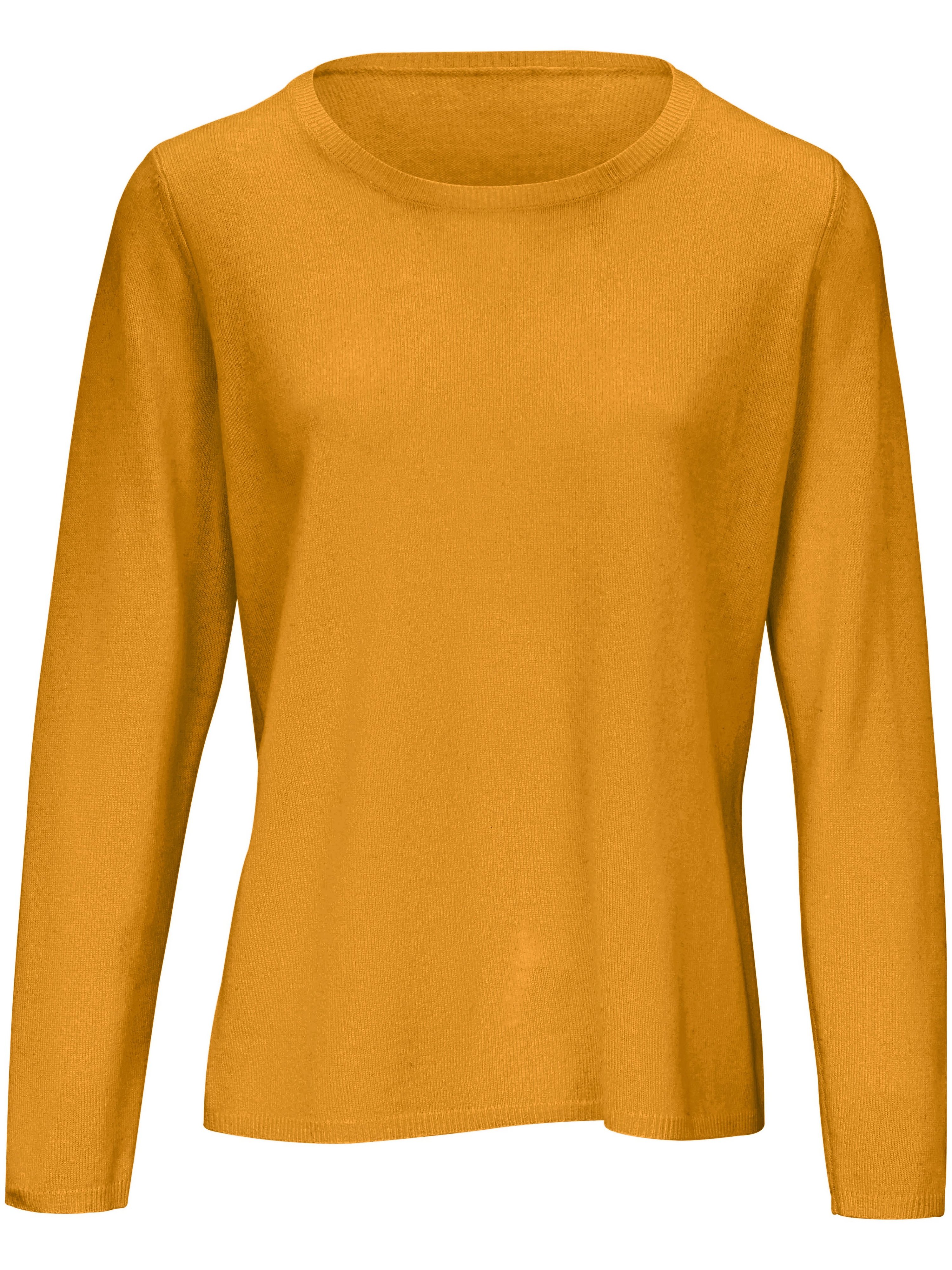 Le pull encolure ronde  include jaune taille 48