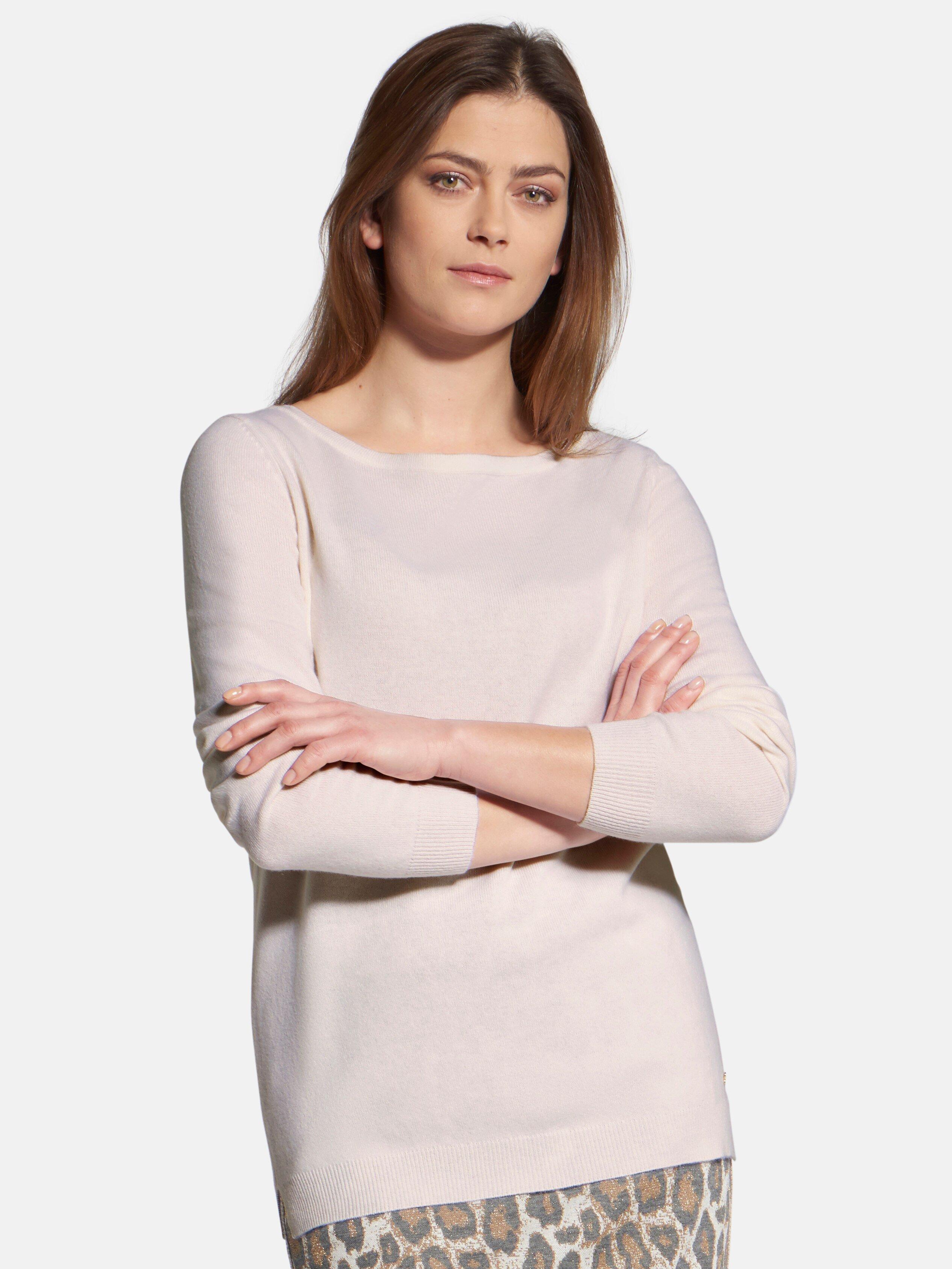 Basler - Rundhals-Pullover aus 100% Kaschmir