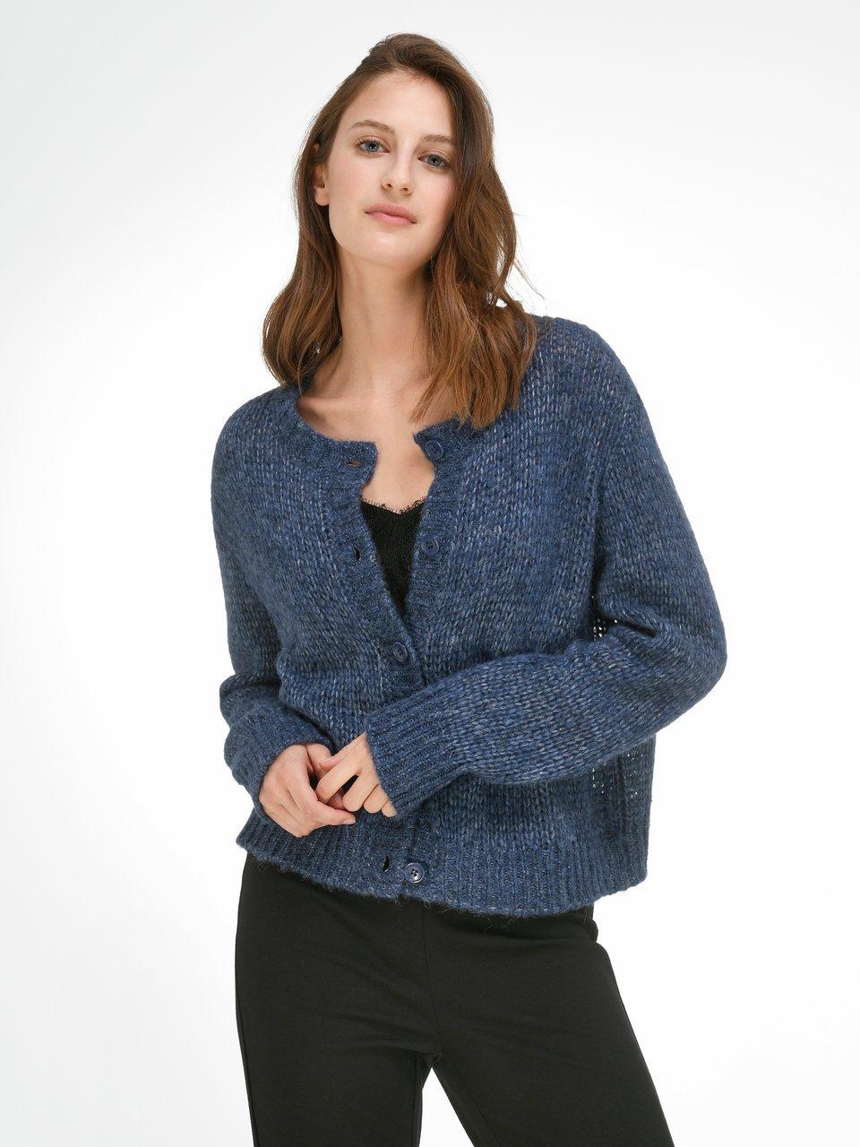 Peter Hahn - Strickjacke mit überschnittener Schulter