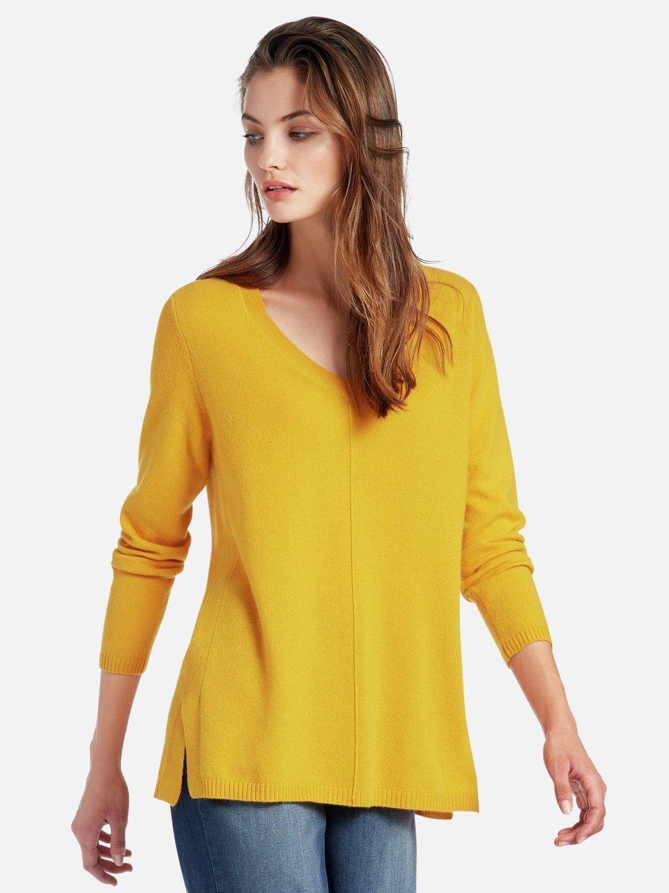 Peter Hahn - V-Pullover aus 100% Premium-Kaschmir