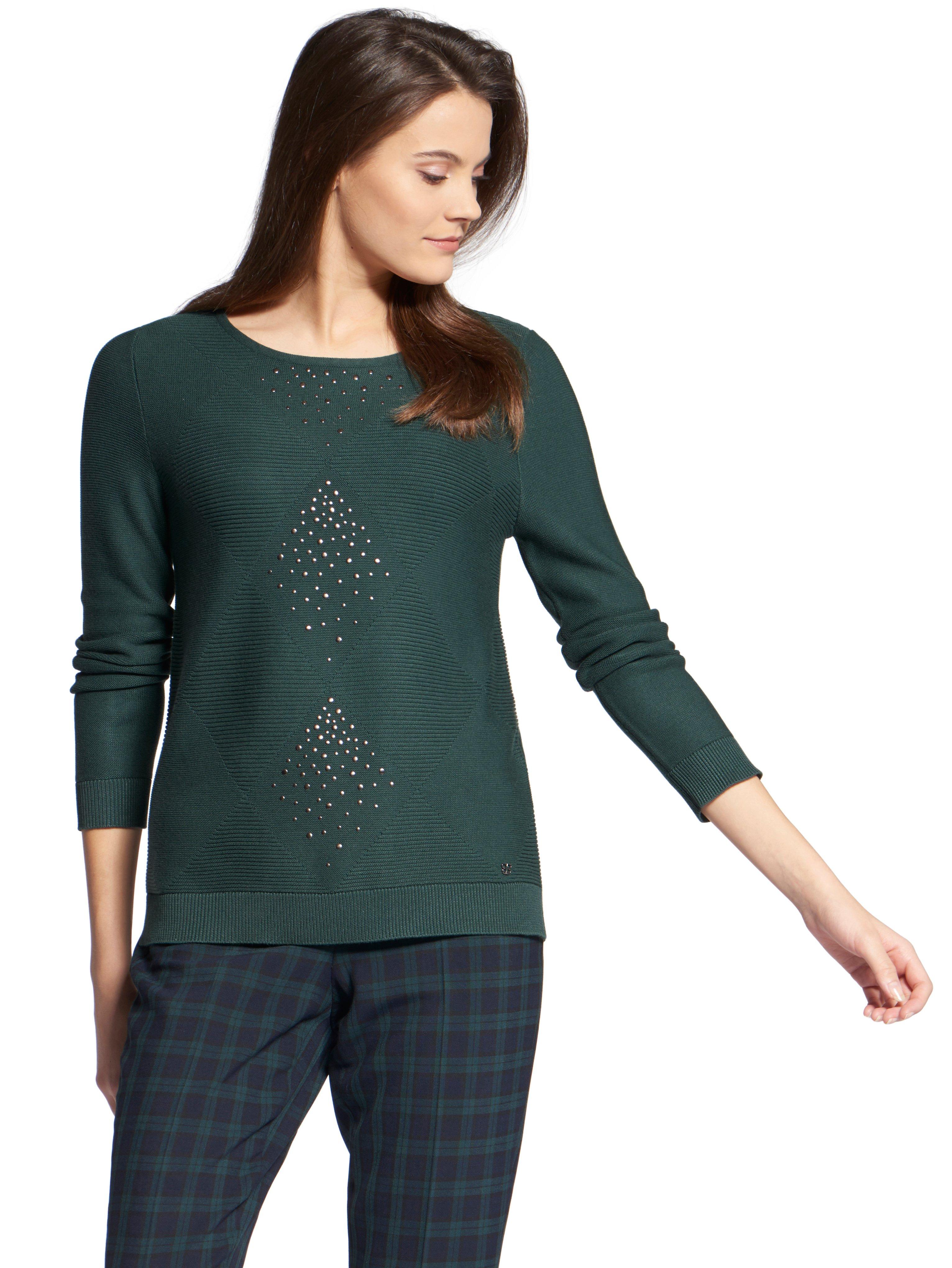 pullover flaschengr�n damen