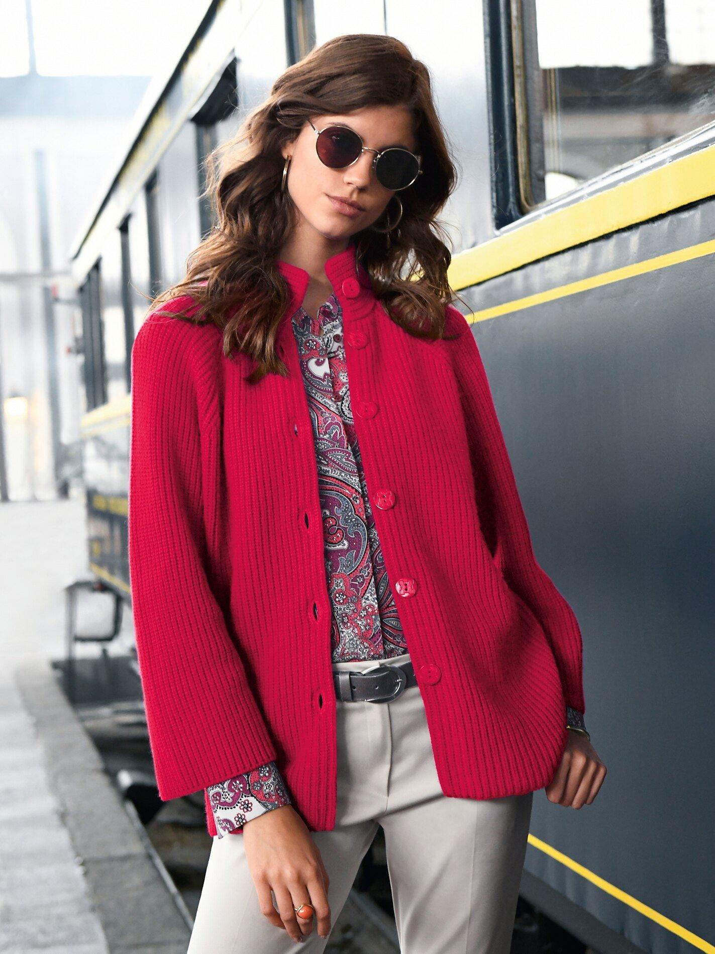 Laura Biagiotti Donna - Strickjacke aus reinem Kaschmir
