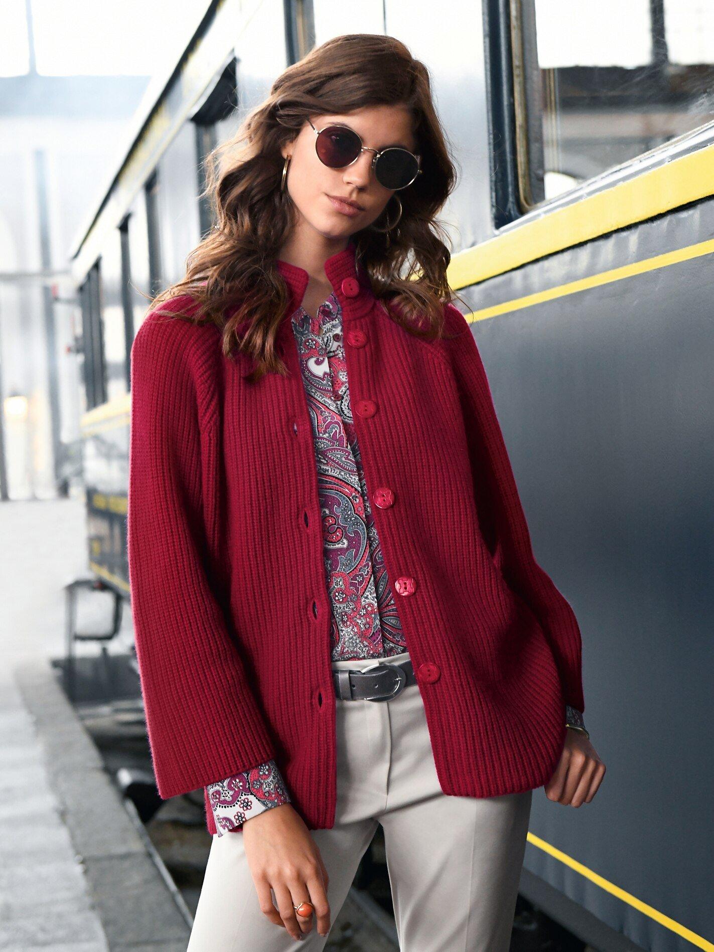 Laura Biagiotti Donna - Strickjacke aus reinem Kaschmir
